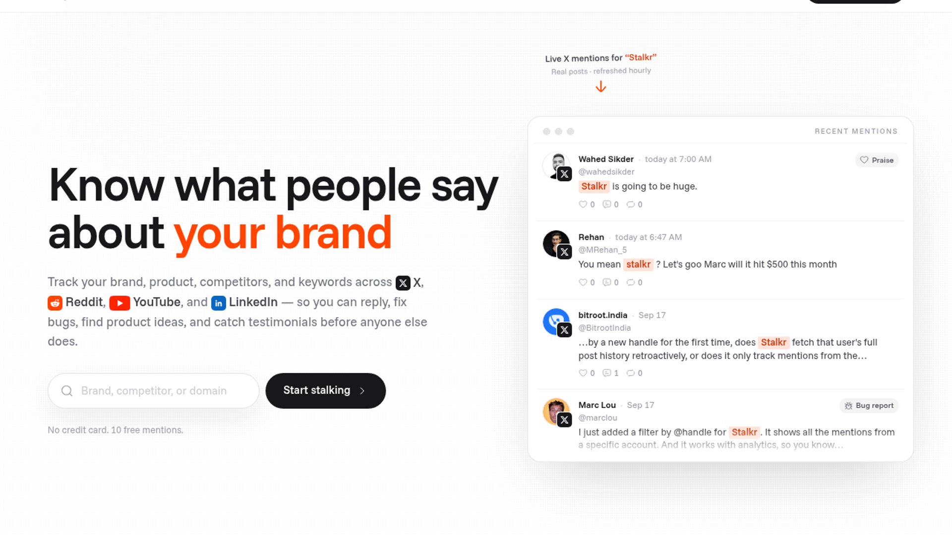 Stalkr adds keyword grouping for brand monitoring