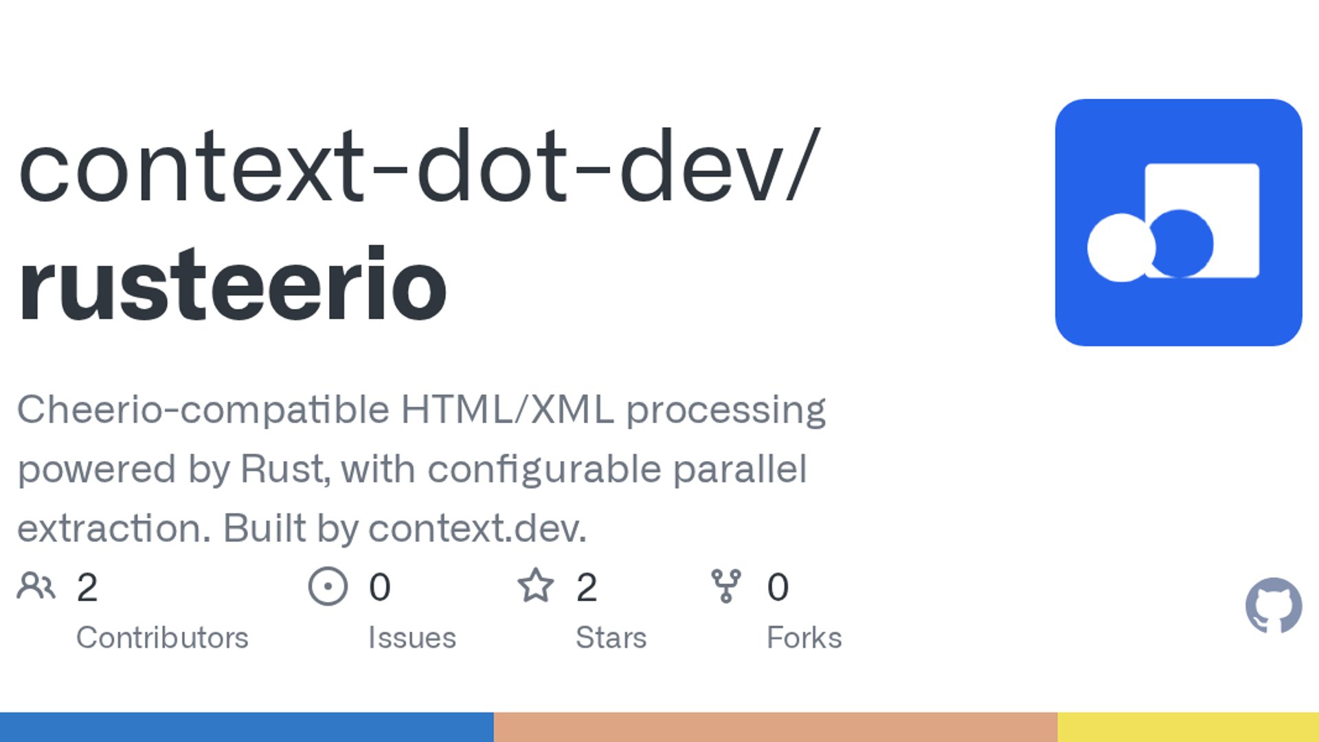 Rusteerio Rewrites Cheerio in Rust