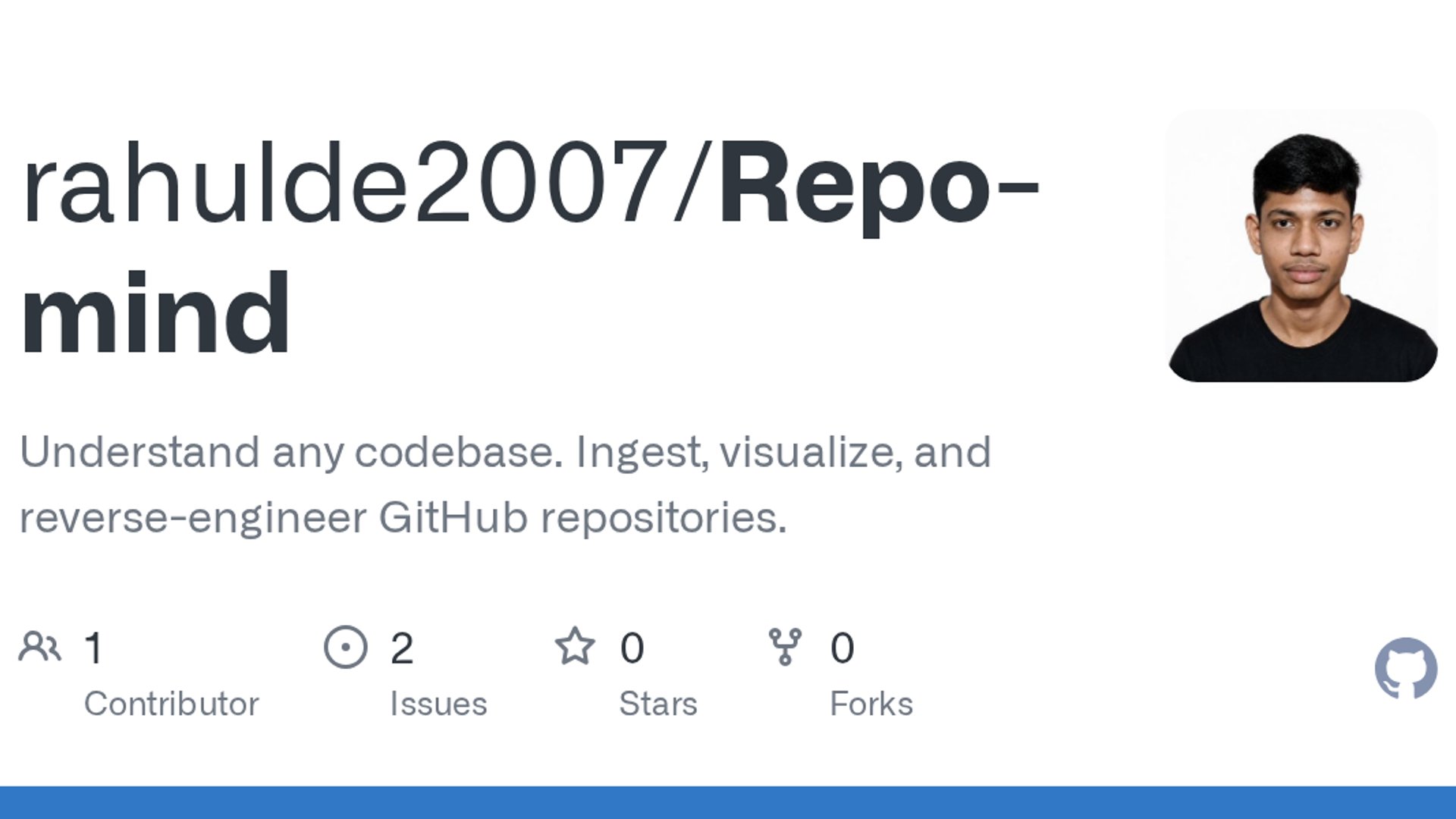 RepoMind Turns GitHub Repos Into Workspaces