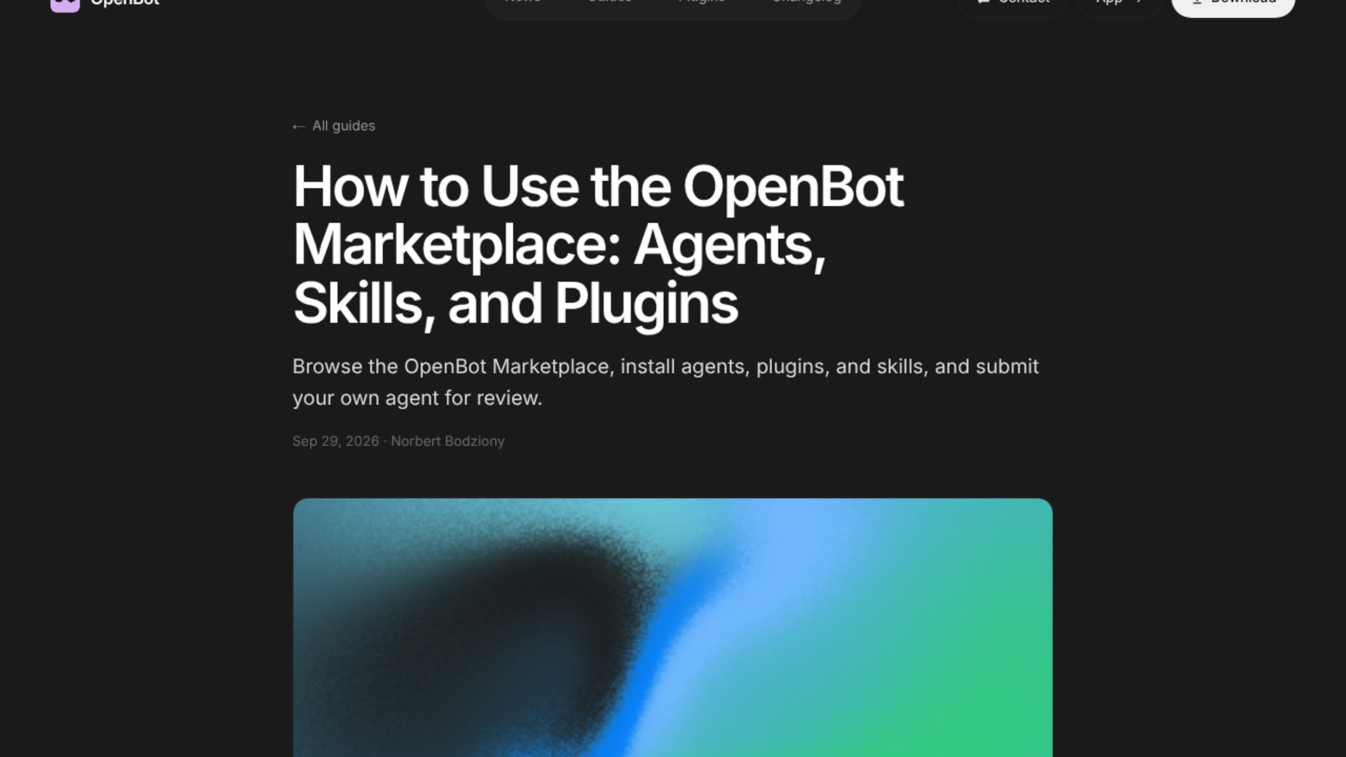 OpenBot Marketplace Opens Agent, Skill Exchange