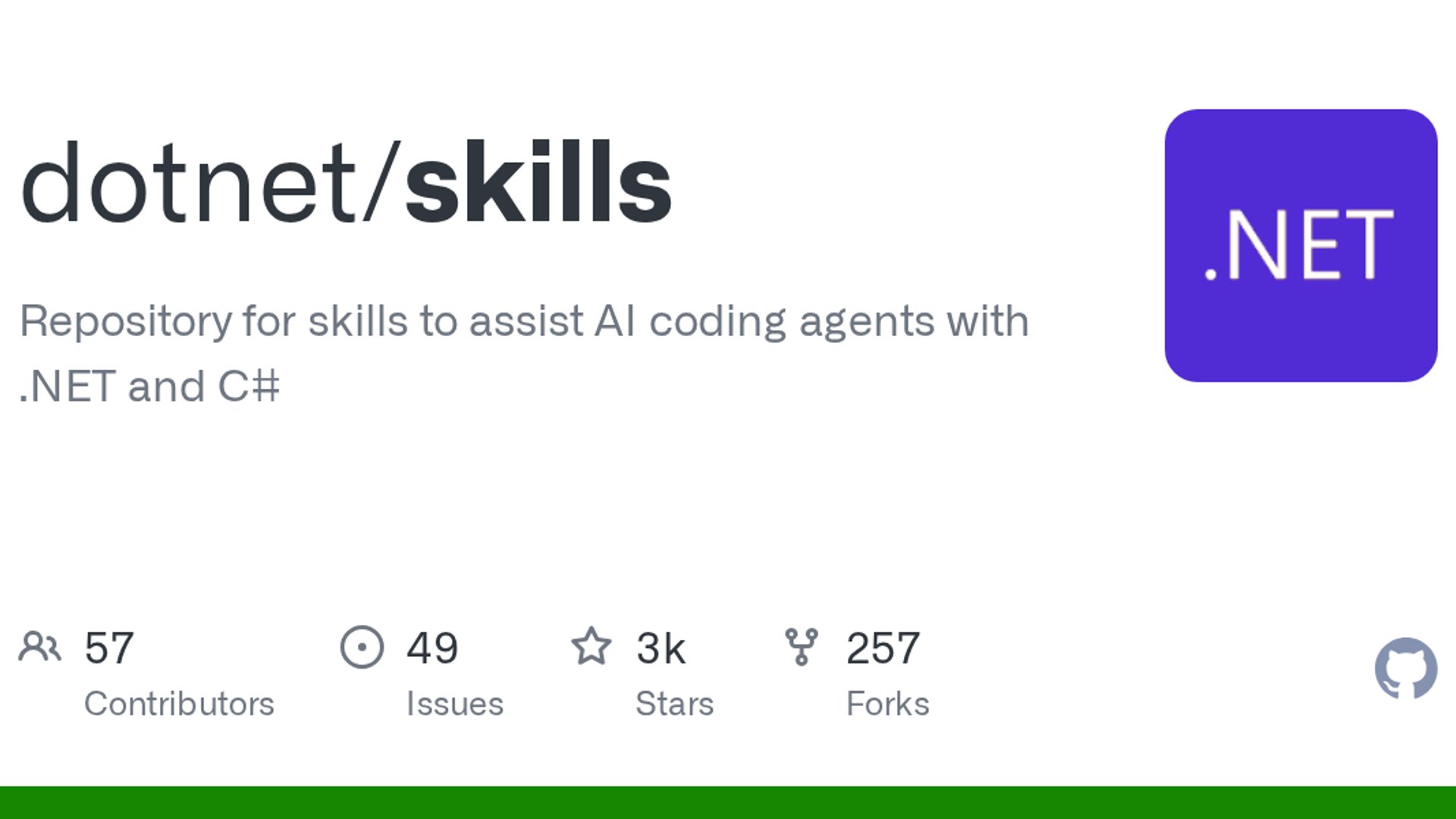 ASPNET standup showcases dotnet/skills repository