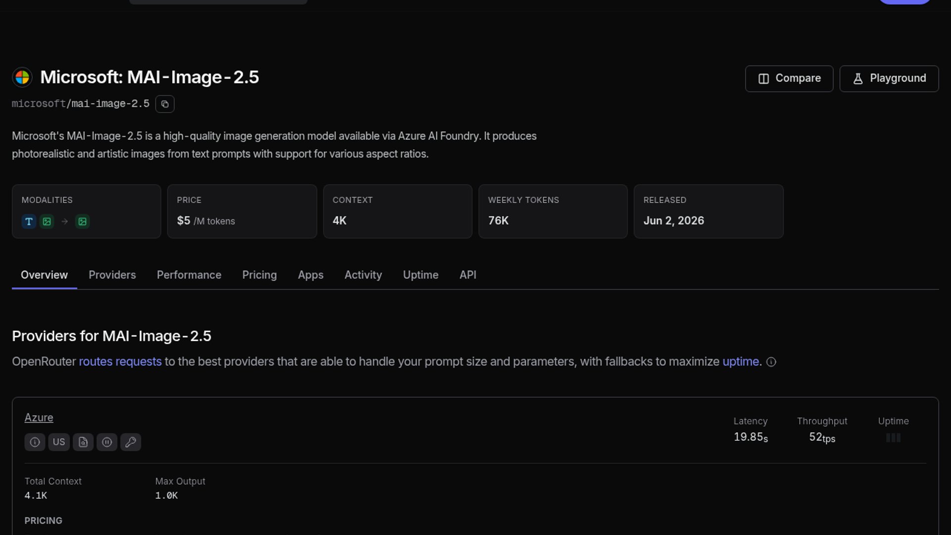 OpenRouter launches Microsoft MAI models