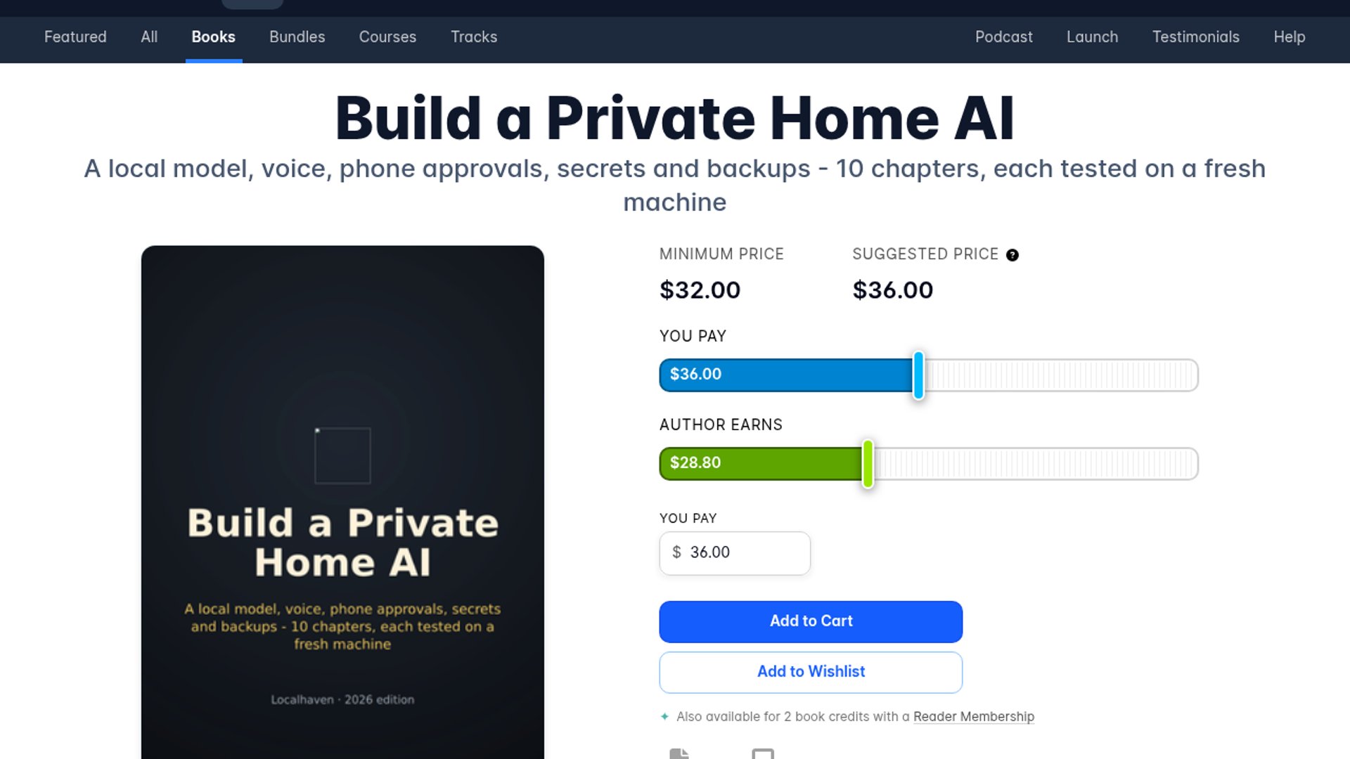 Build a Private Home AI Book Ships