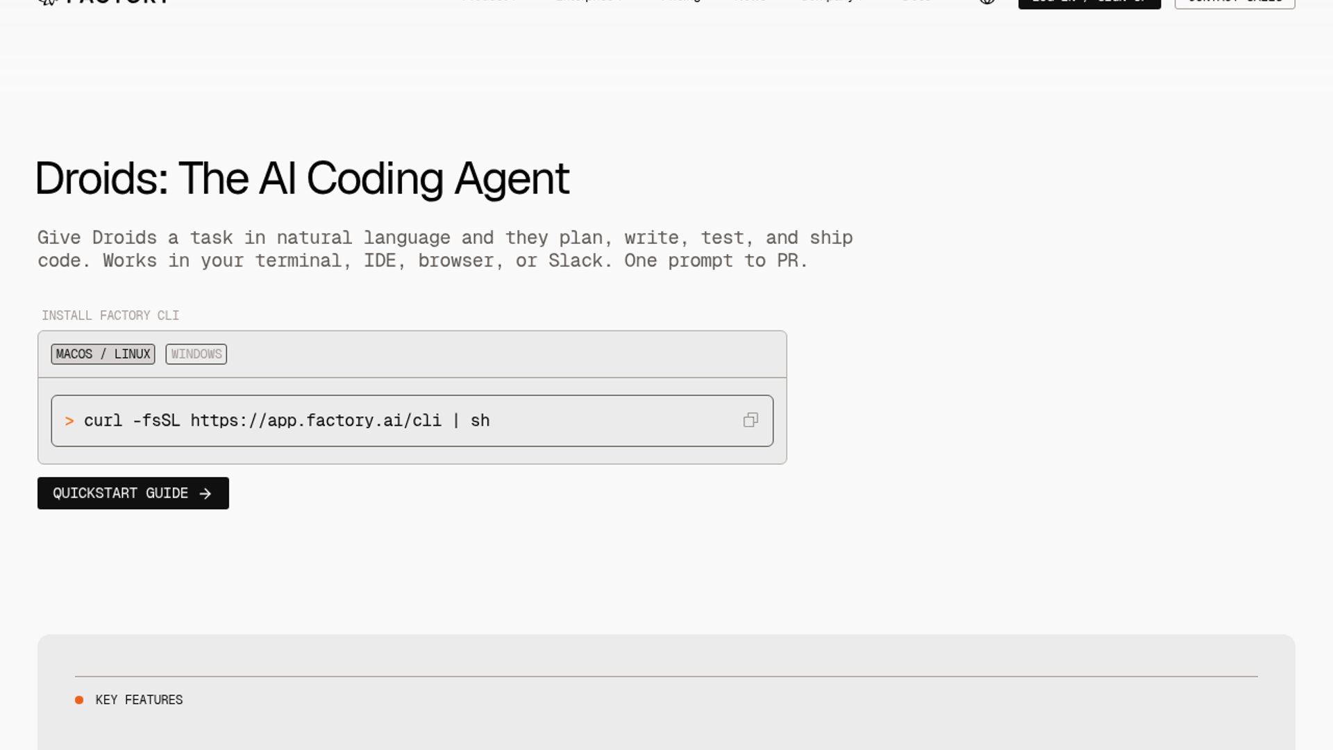 Factory Droid 1.0 Launches New Agent Engine