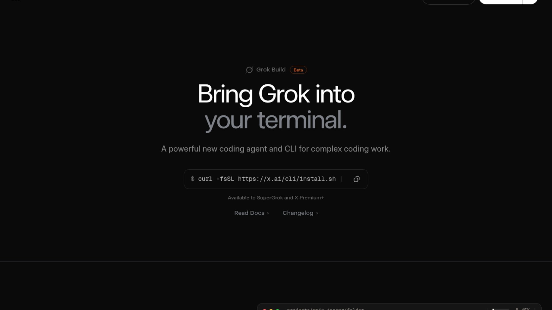 Ginsberg Urges Grok Build Changelog Review