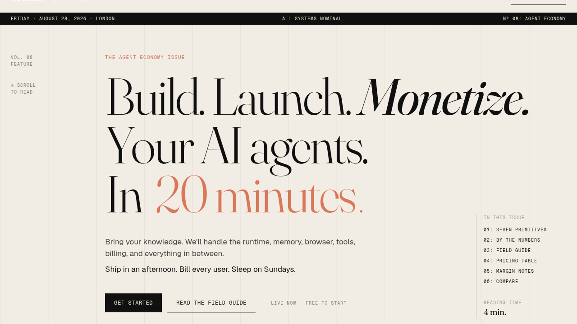Aramb launches infrastructure for monetized AI agents
