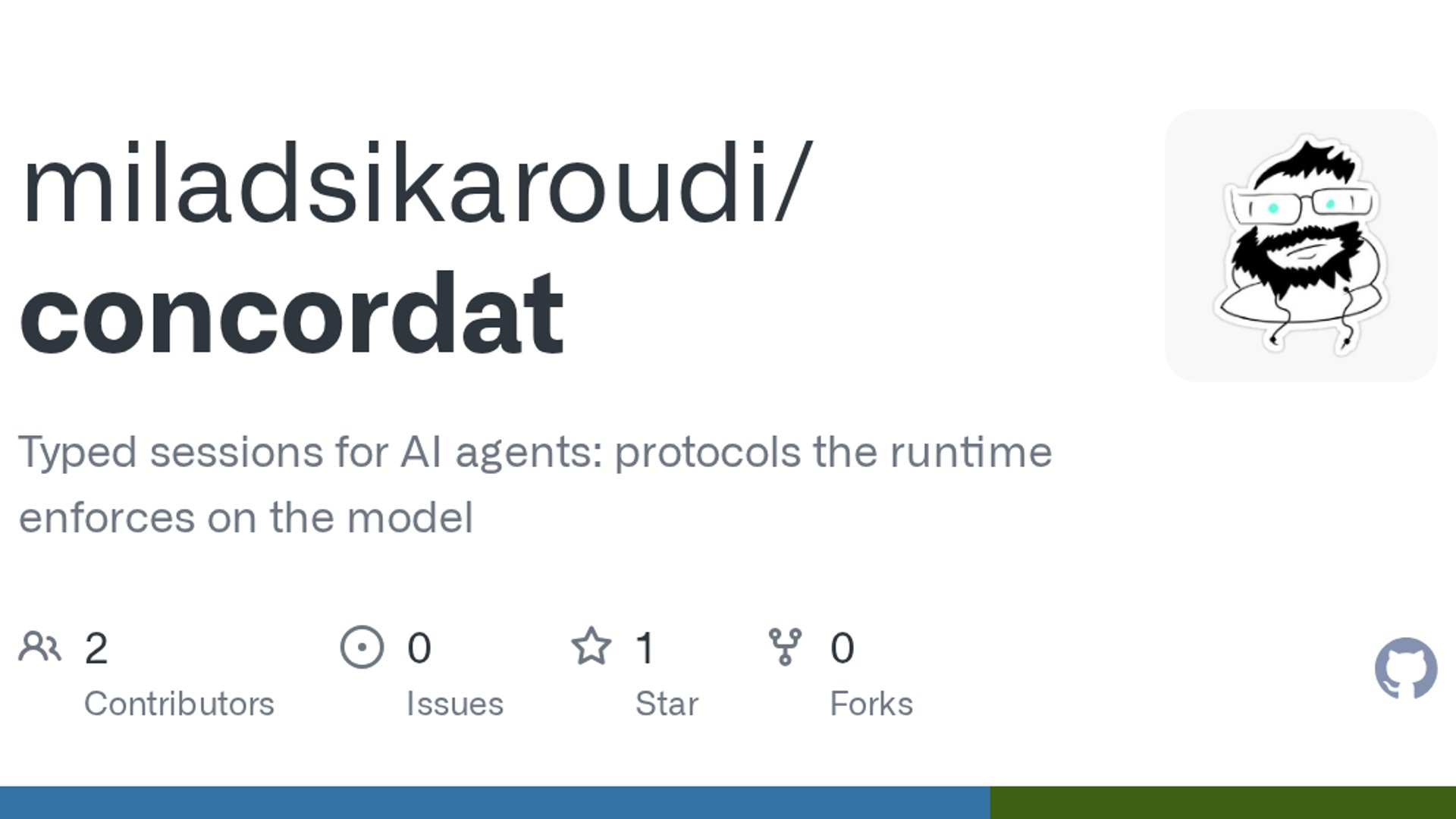 Concordat Enforces Typed Protocols for LLM Agents