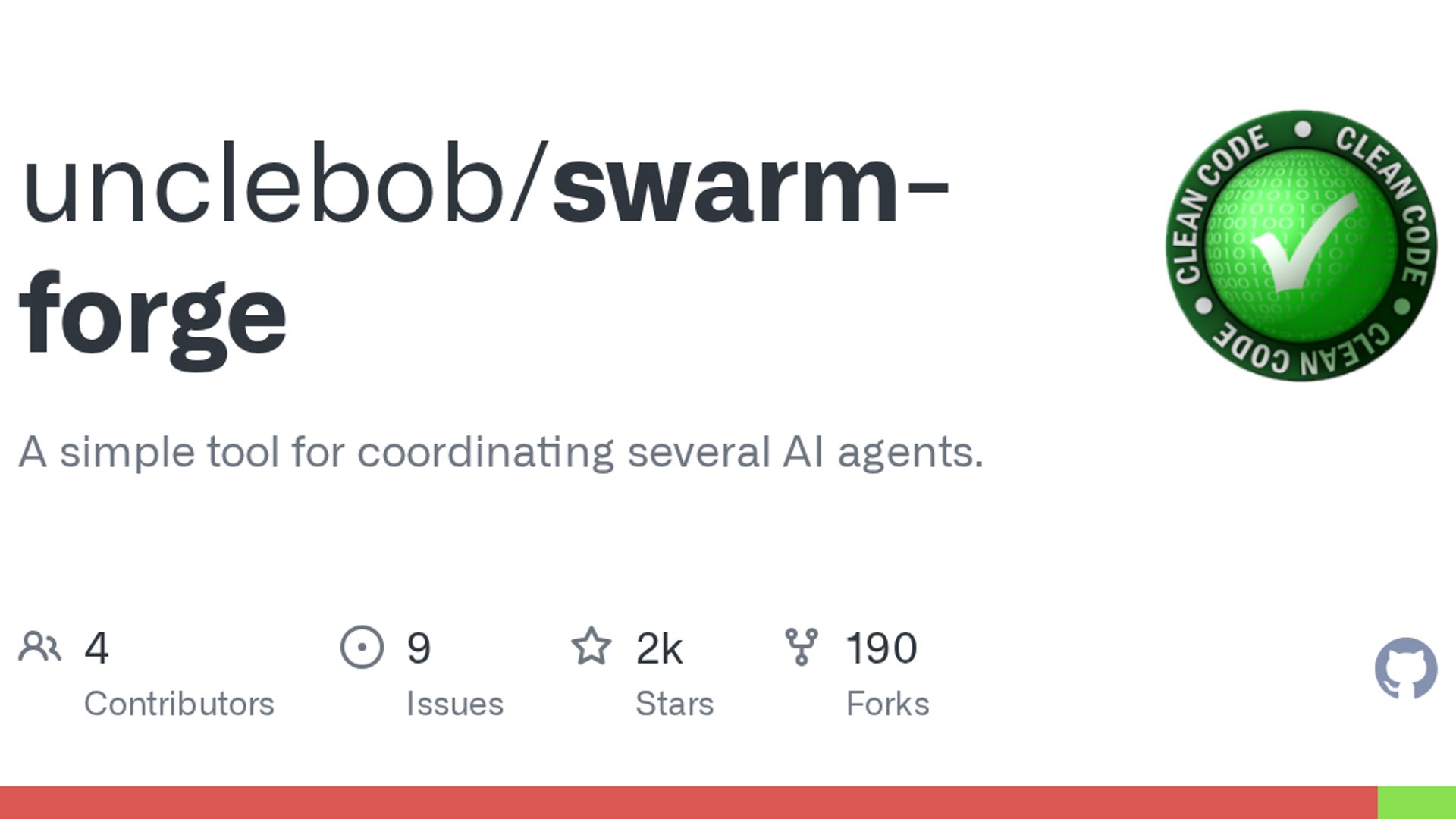 Swarm Forge offers a simple Clojure-based tool for orchestrating multi-agent AI systems.