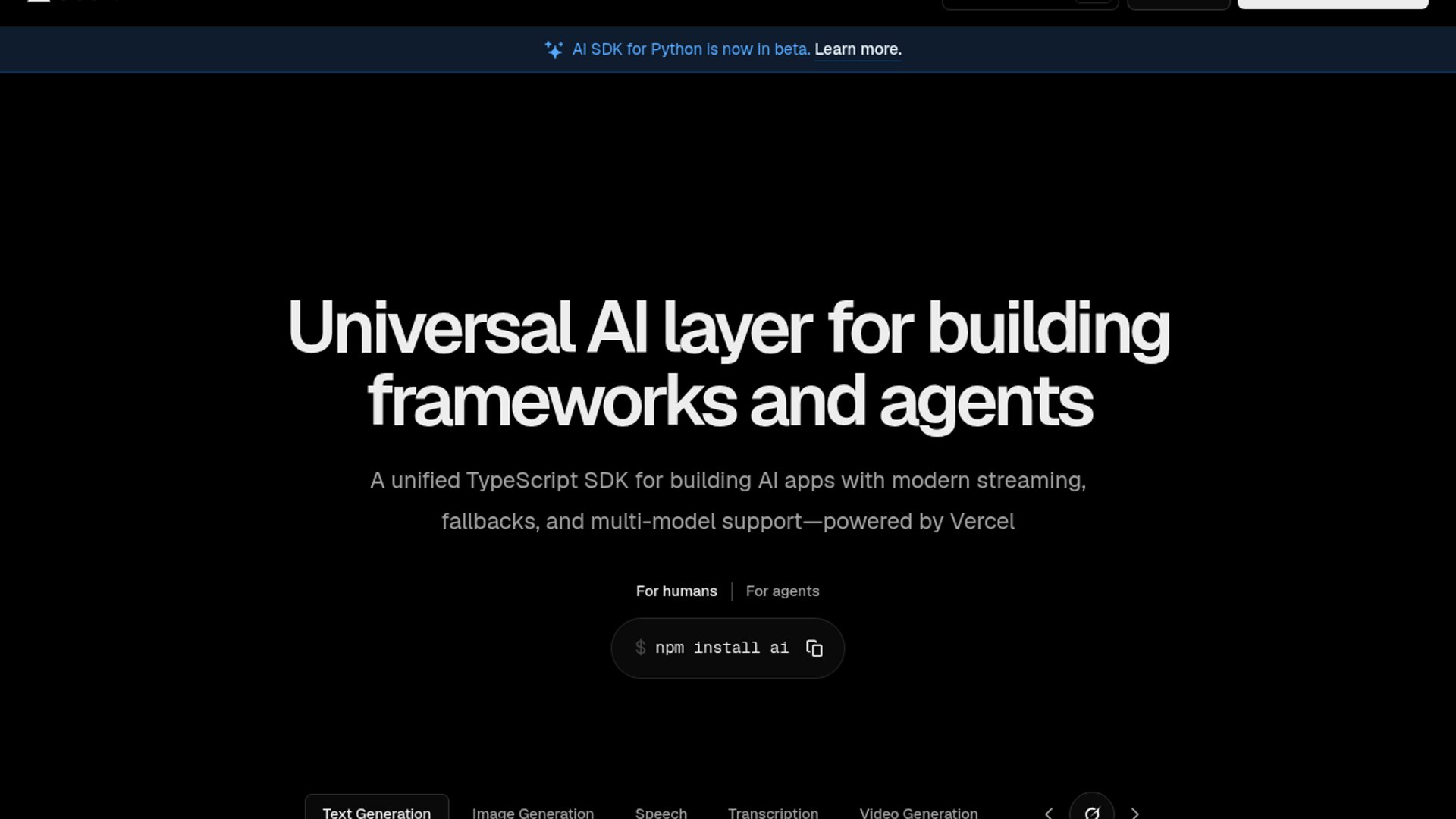 Vercel AI SDK harnesses add native subscription auth