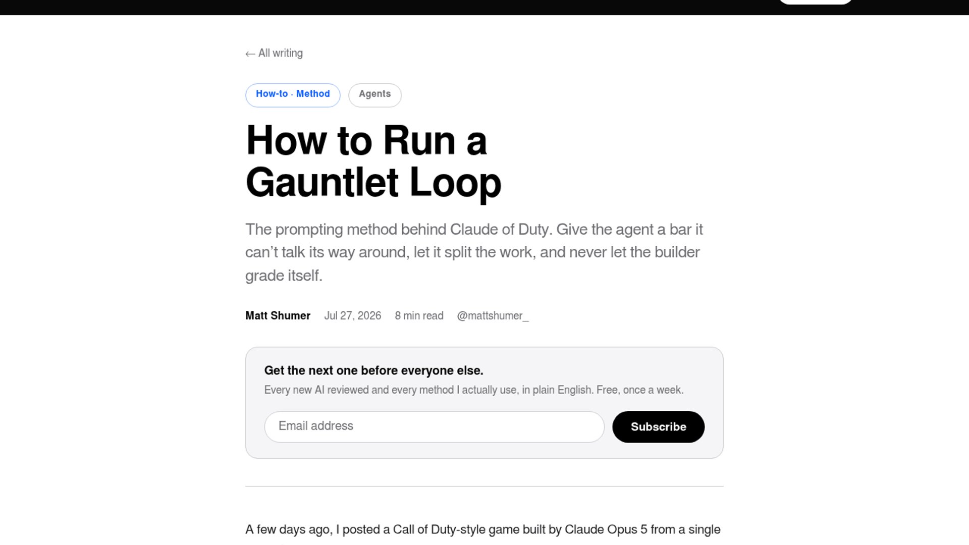 Gauntlet Loop puts Grok 4.6 through paces