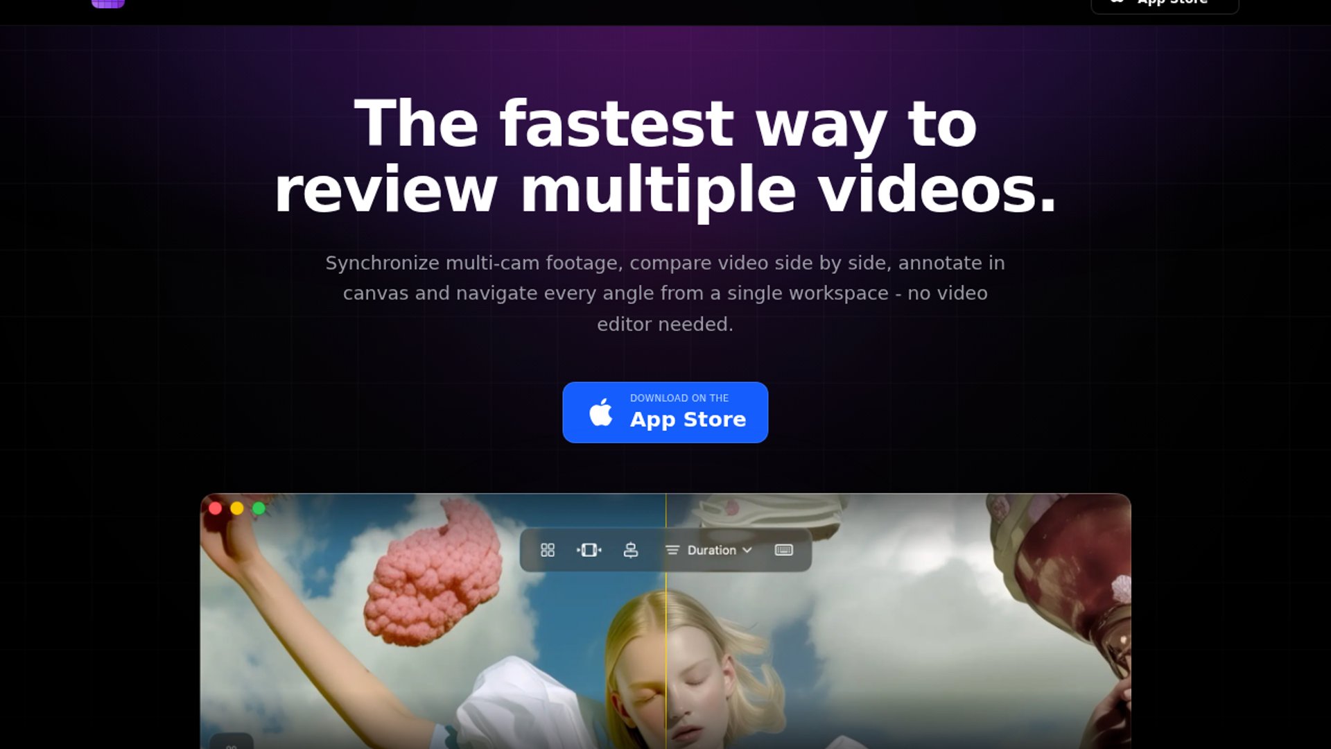 Supra Player syncs macOS videos side-by-side