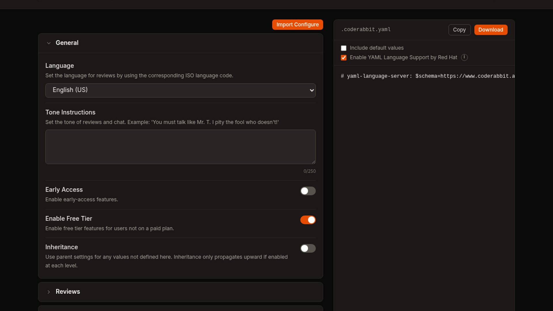 CodeRabbit Config Generator simplifies YAML configuration