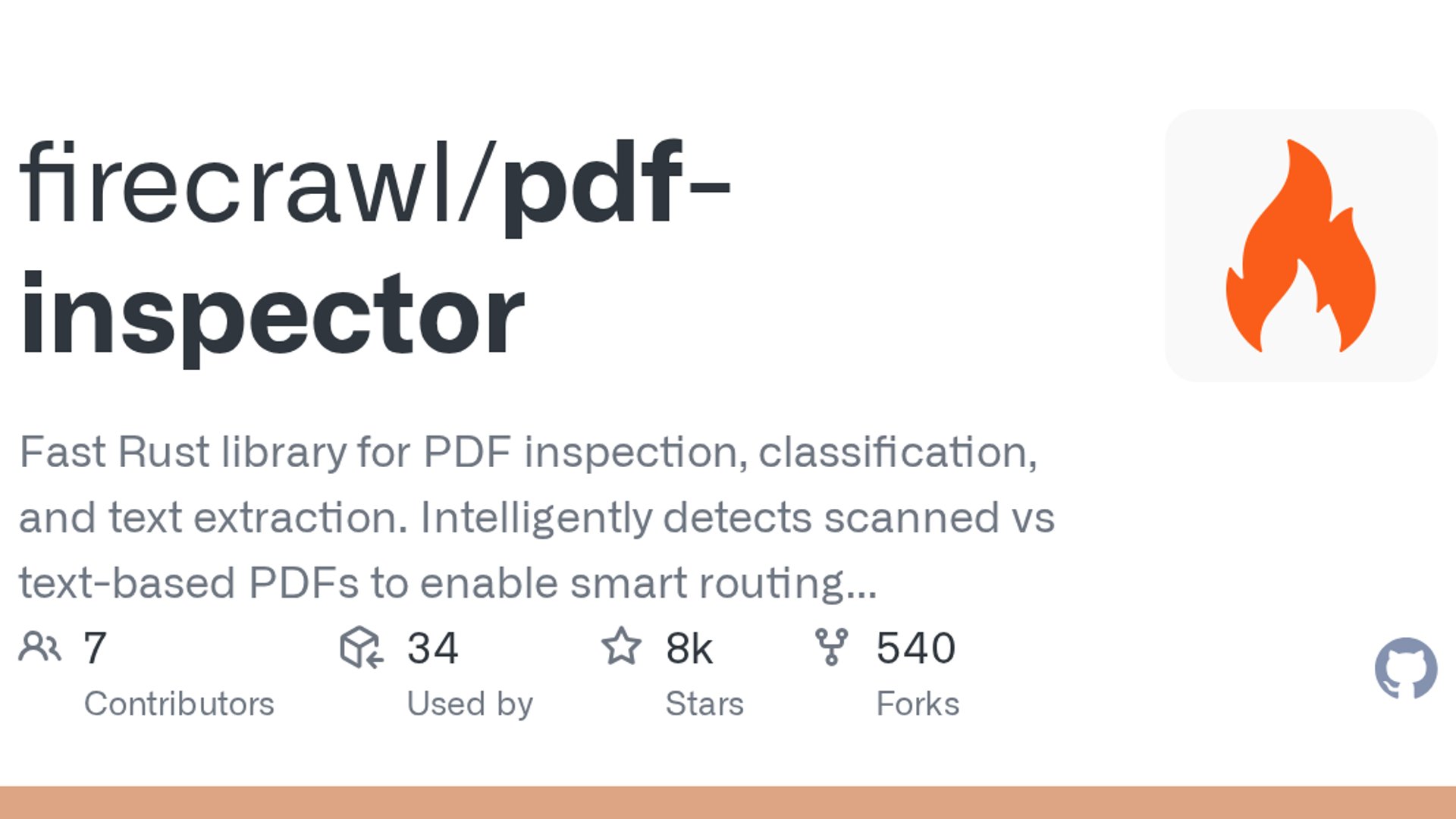 Firecrawl Open-Sources Rust Library pdf-inspector