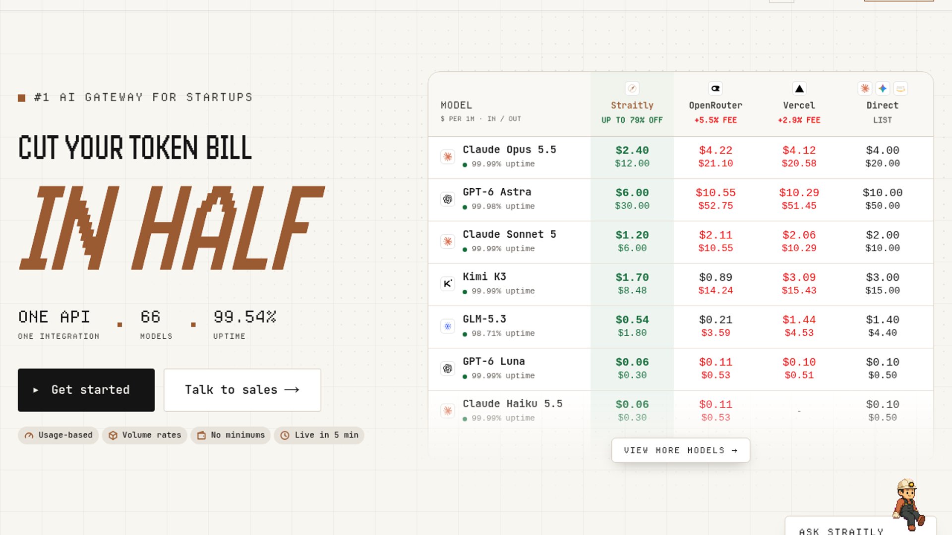 Straitly Pitches Cheaper Multi-Model API Access