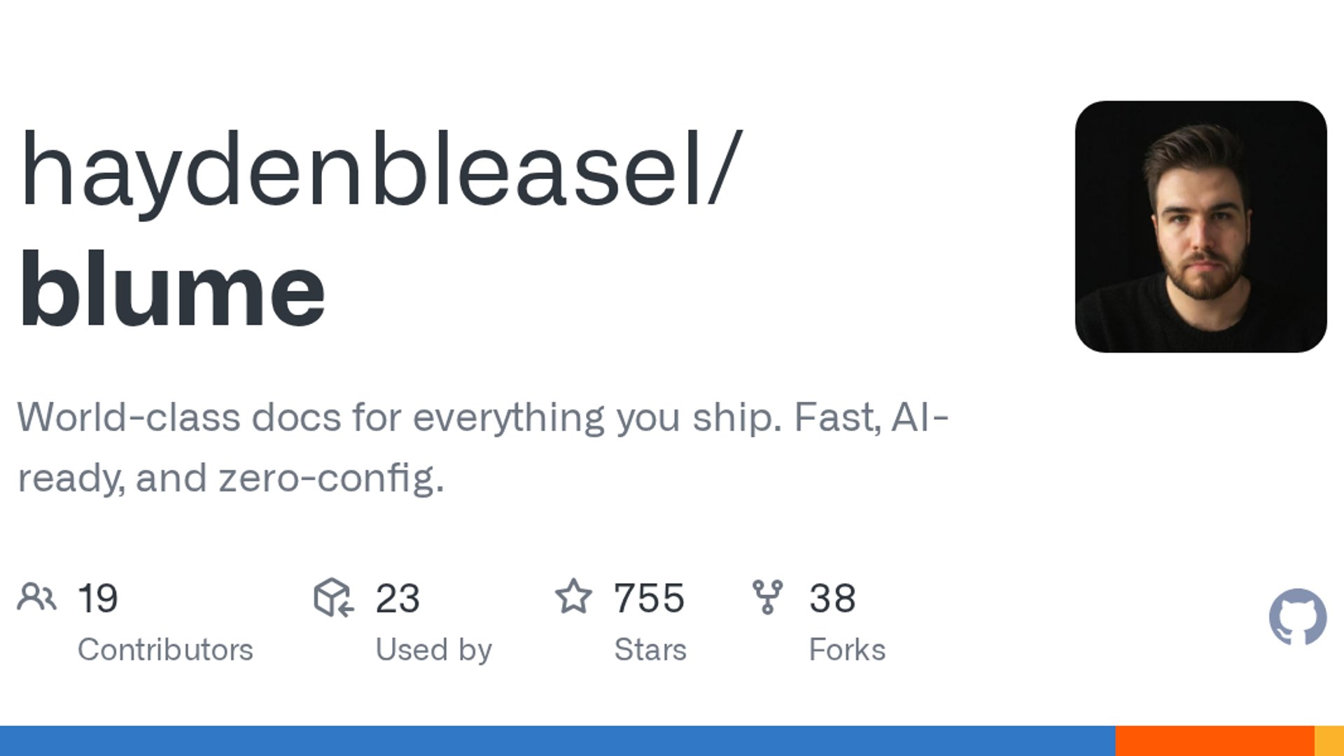 Blume launches zero-config AI-ready documentation framework
