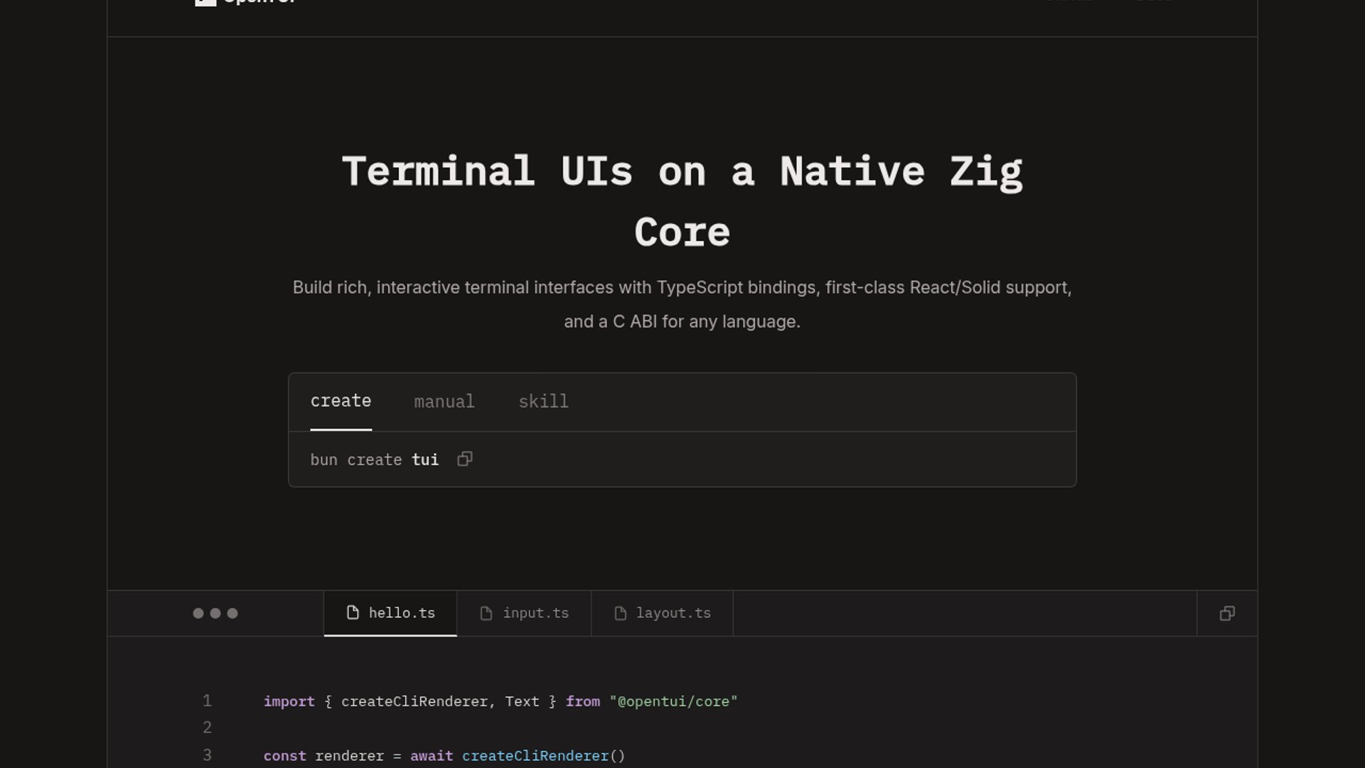 OpenTUI adds native image decoding support