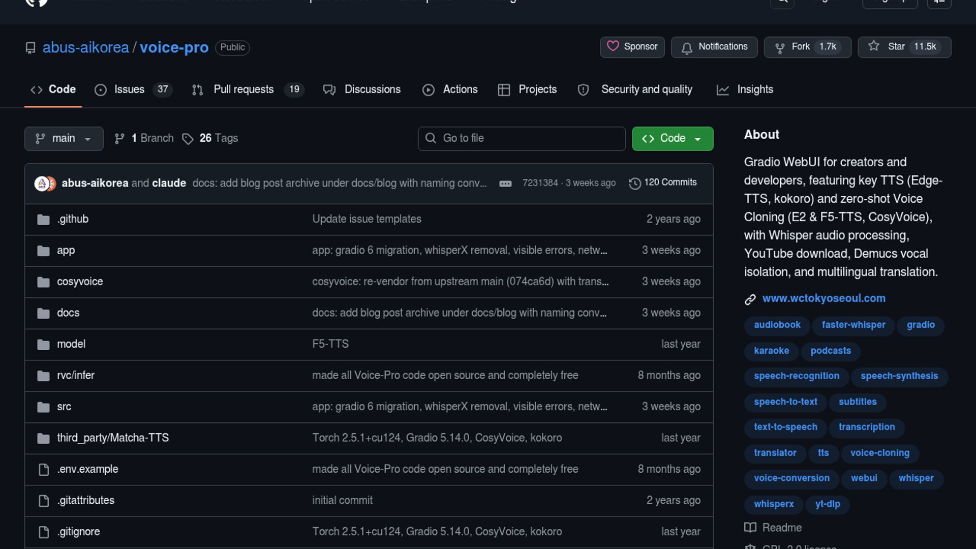 Voice-Pro unifies TTS, voice cloning, audio tools