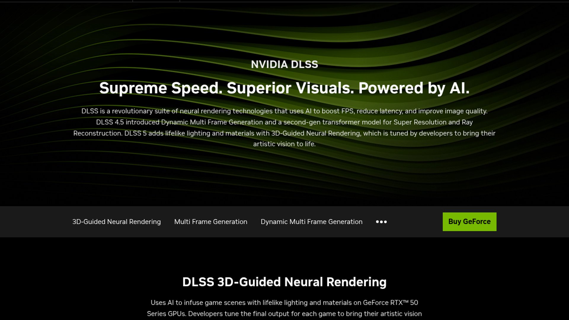 NVIDIA DLSS Frame Generation Gets Faster