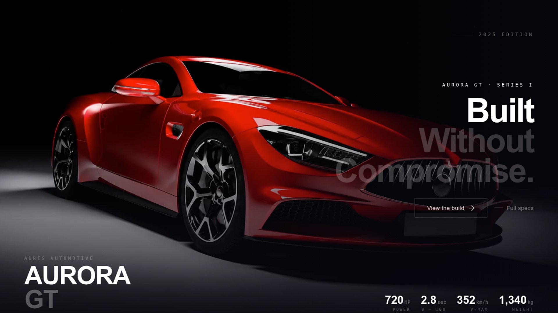 Auris Debuts Interactive Car Reveal Hero