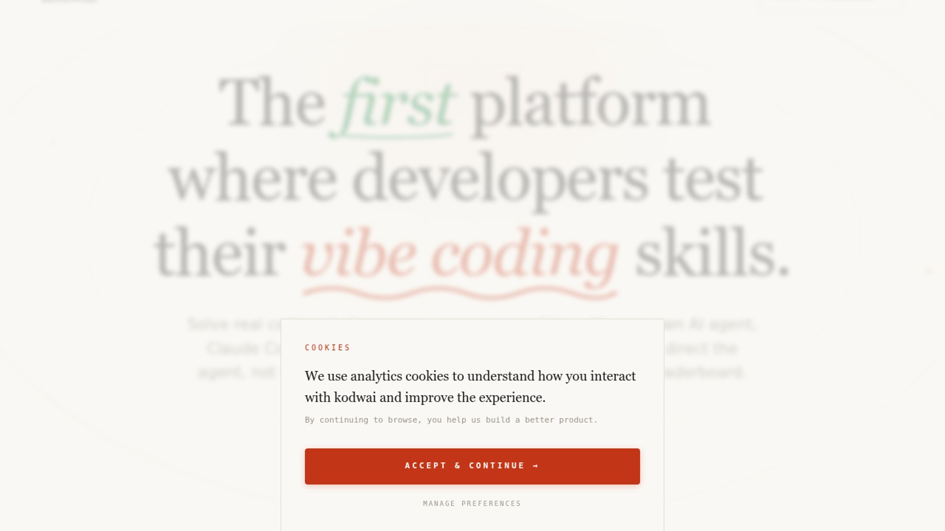 Kodwai scores developer-AI agent collaboration