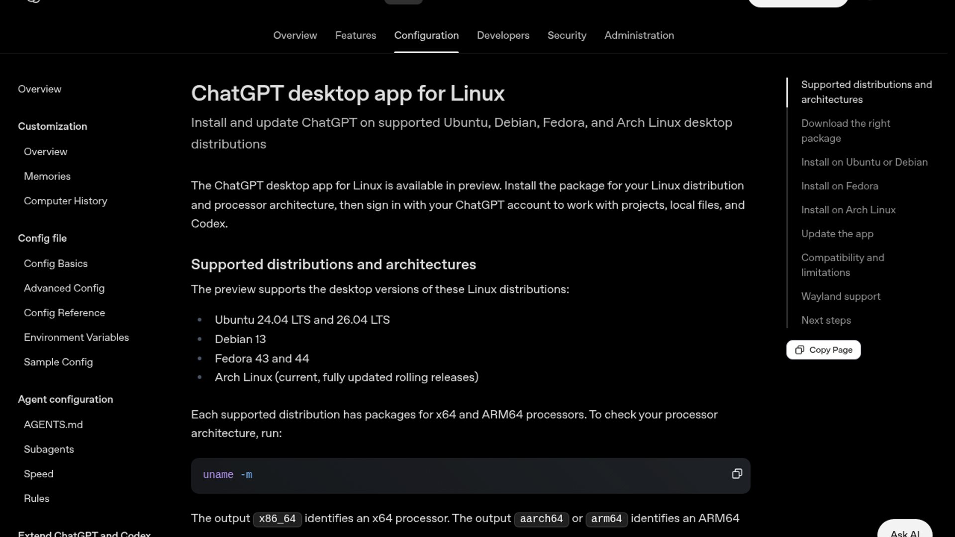 ChatGPT Linux Update Breaks Codex Tasks
