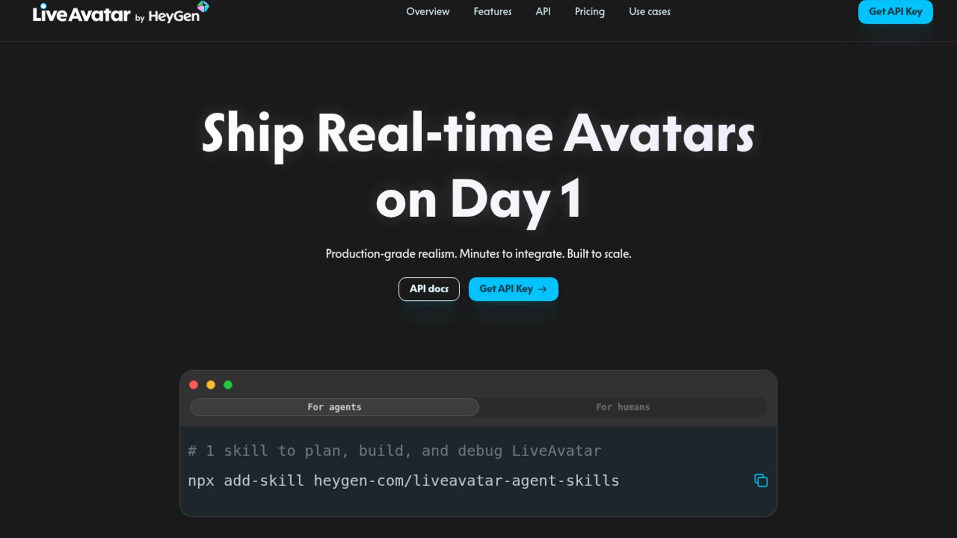 LiveAvatar plugs into voice-agent stacks