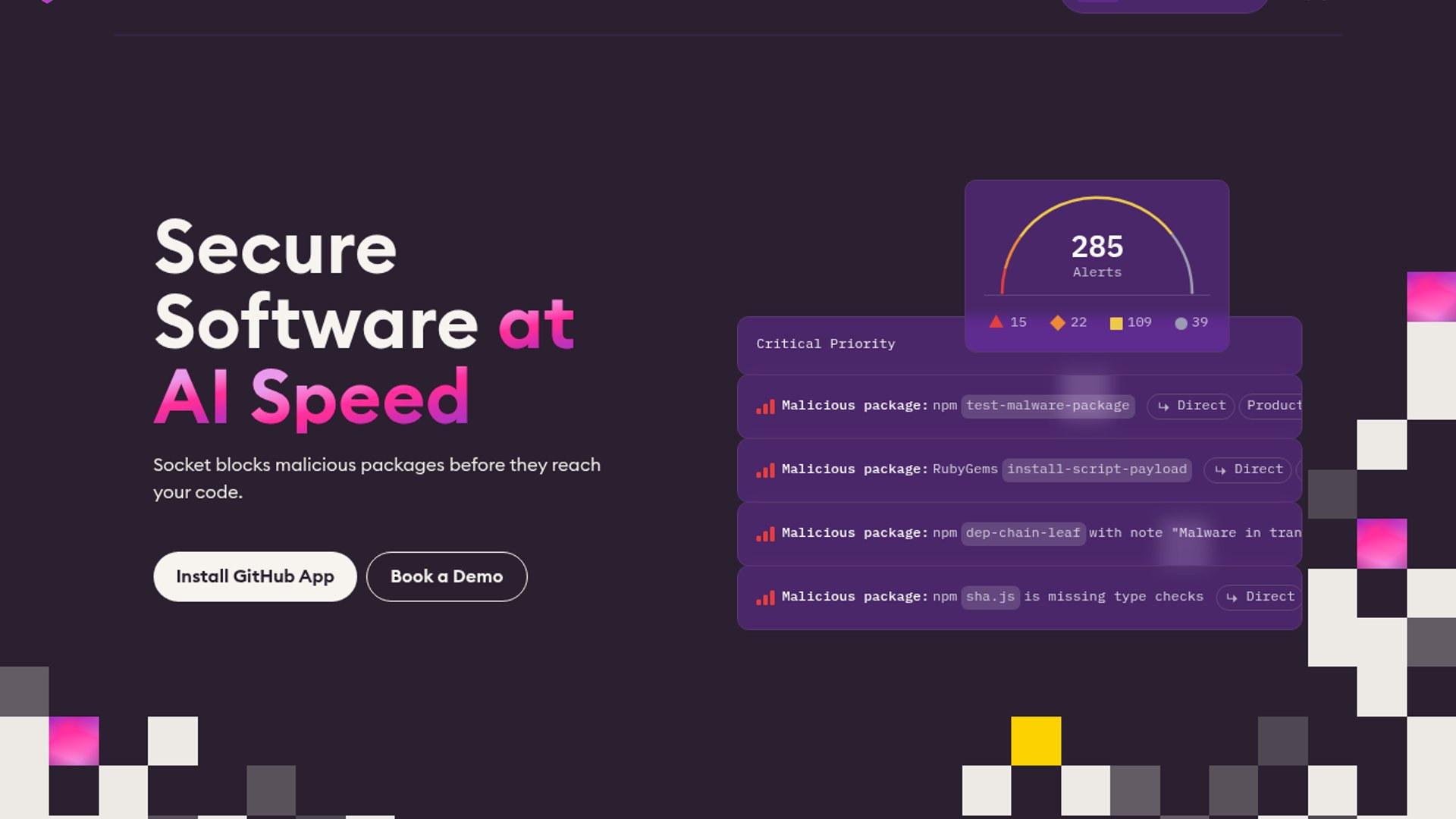 Socket Firewall blocks dependency malware in real time by intercepting package manager network requests at install time.