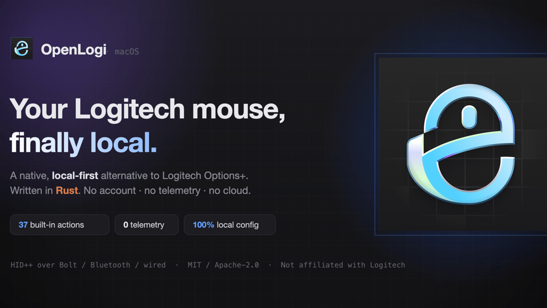 OpenLogi Brings Local Control to Logitech Mice