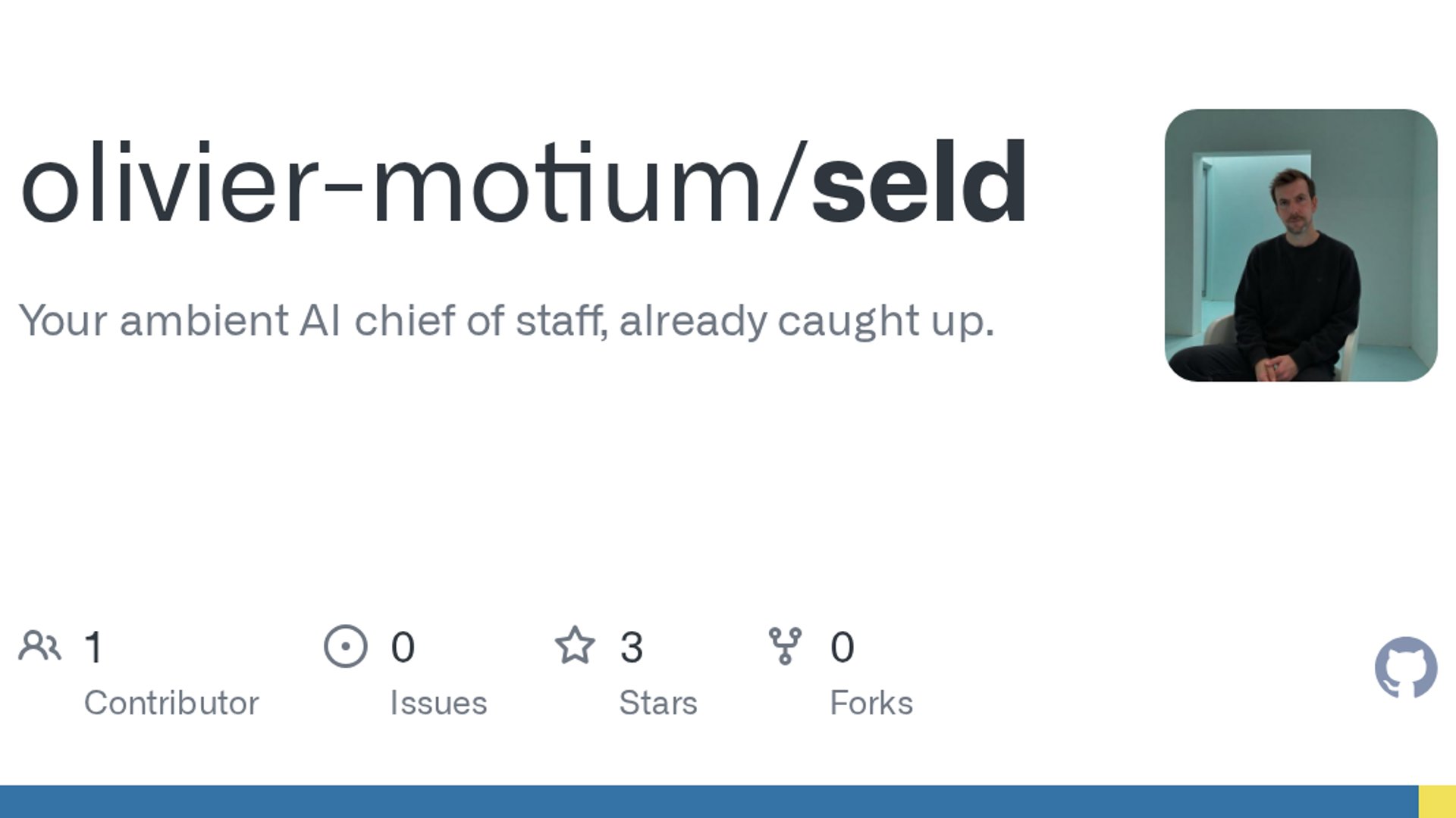 Seld persists state across AI coding threads