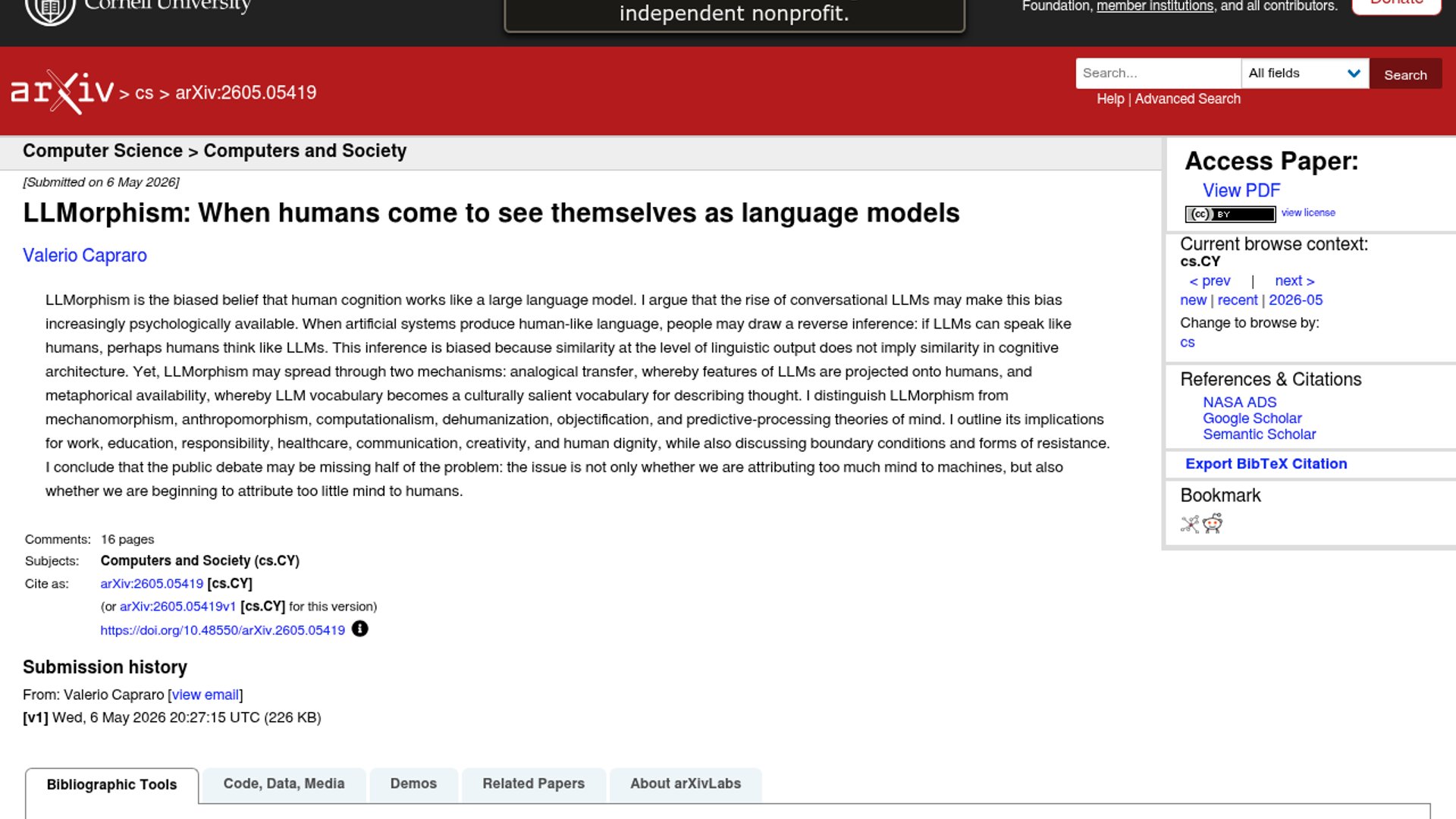 Study defines LLMorphism as cognitive bias