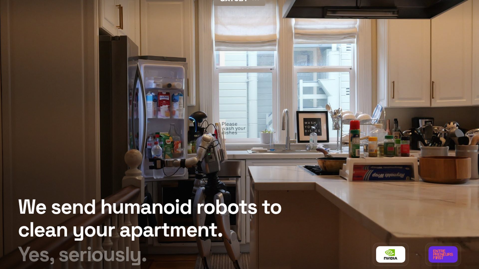 Gatsby launches humanoid robot cleaning service