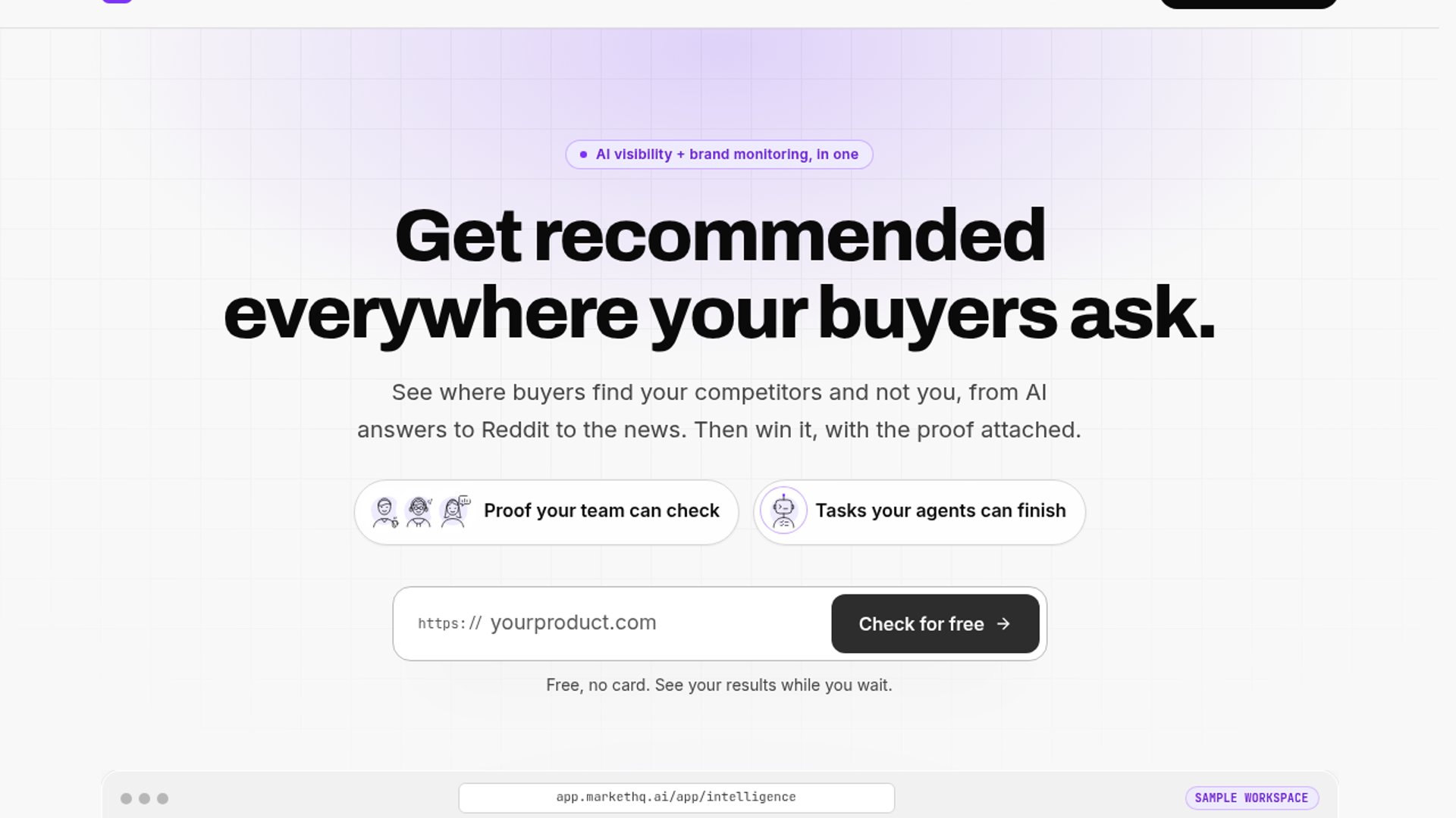 MarketHQ Maps AI Visibility, Community Gaps