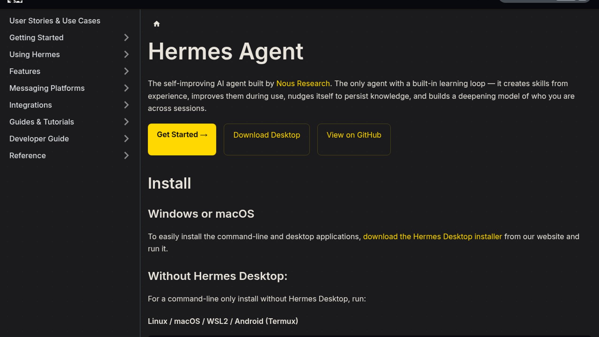 Hermes Agent previews async subagents