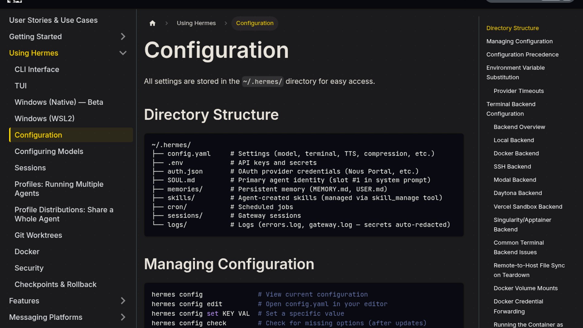 Hermes Agent docs add Pareto Code routing