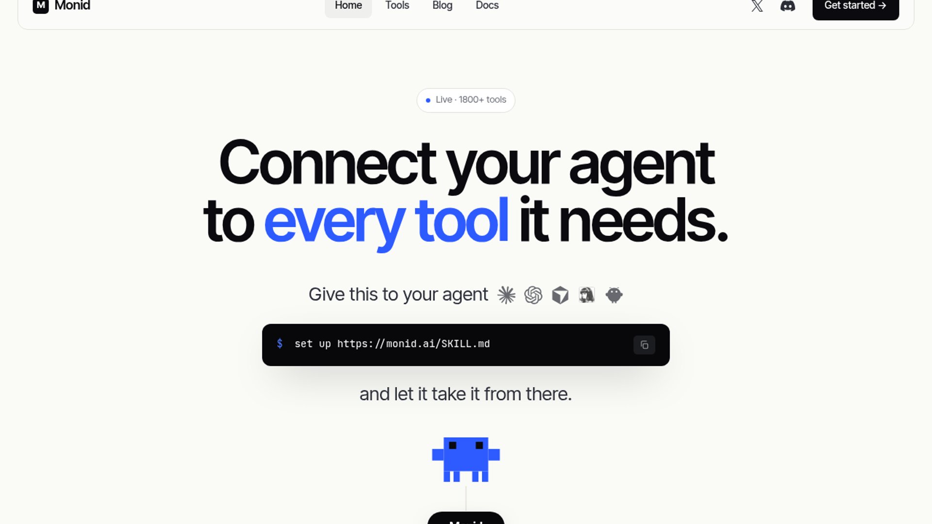 Monid launches agent-tool router, raises $2.1M