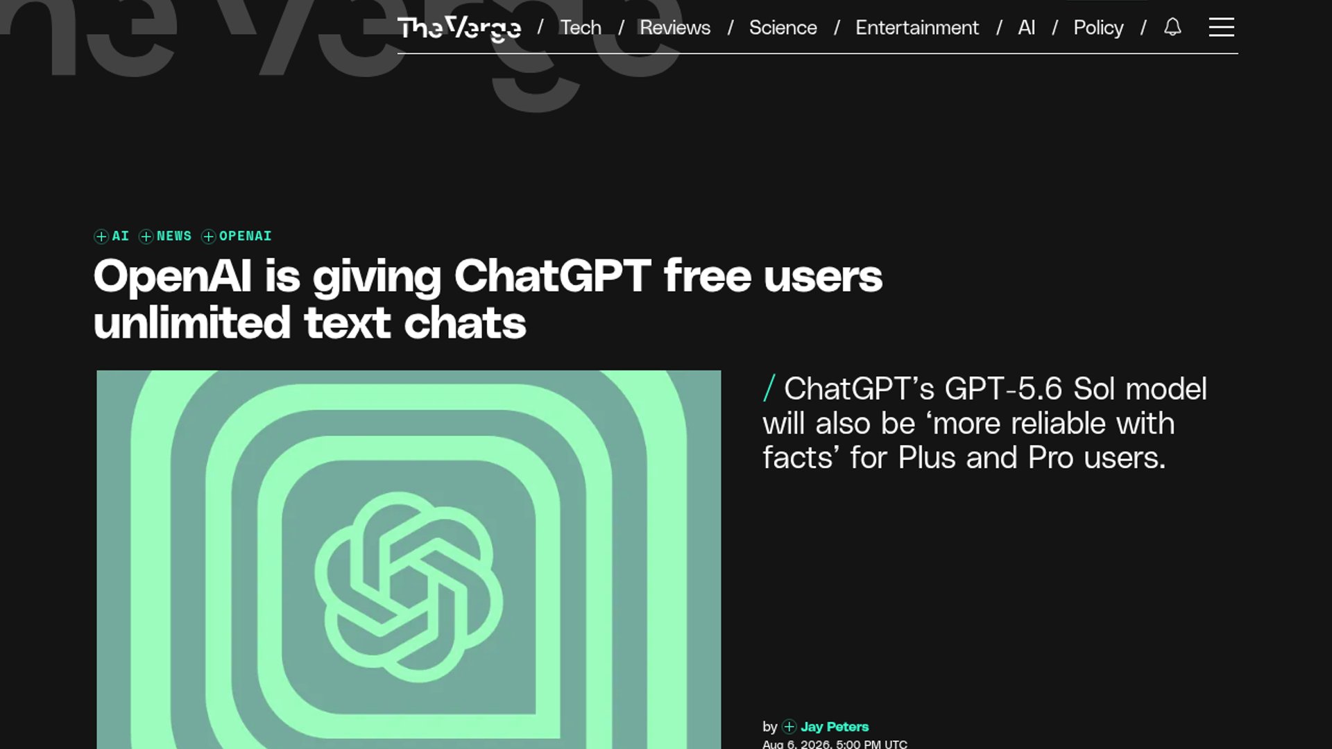 OpenAI unlocks unlimited ChatGPT text via GPT-5.6 Luna