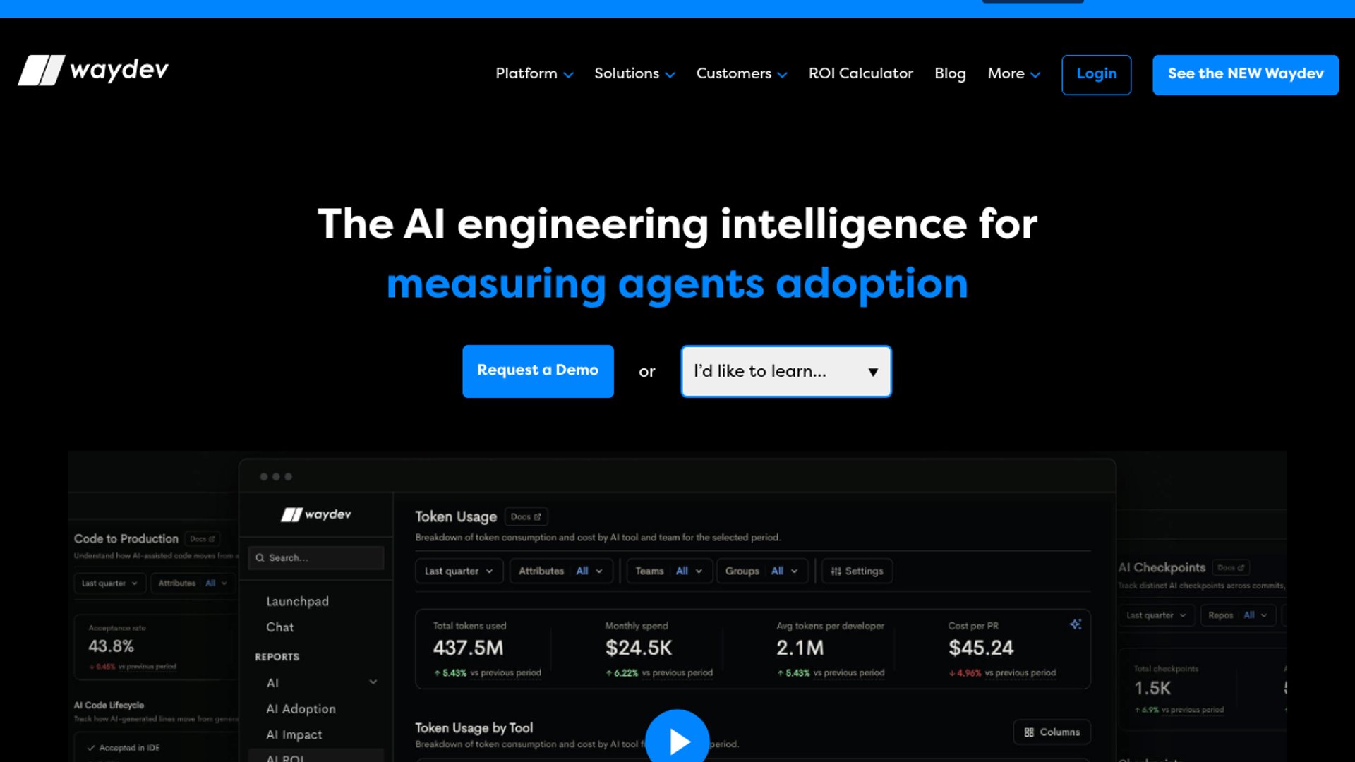 Waydev AI tracks code from token to prod