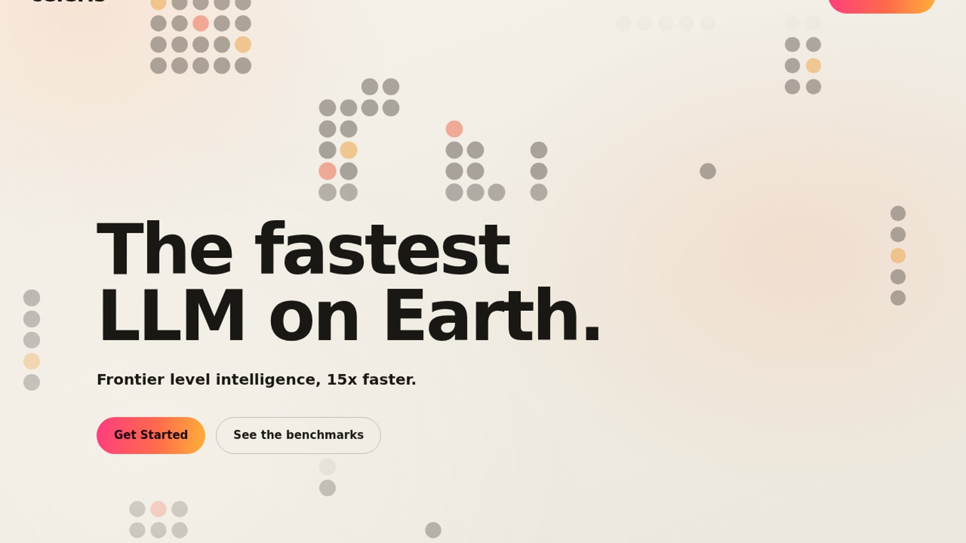 Celeris-1 ranks as the fastest AI model on Artificial Analysis with over 2,000 output tokens per second.