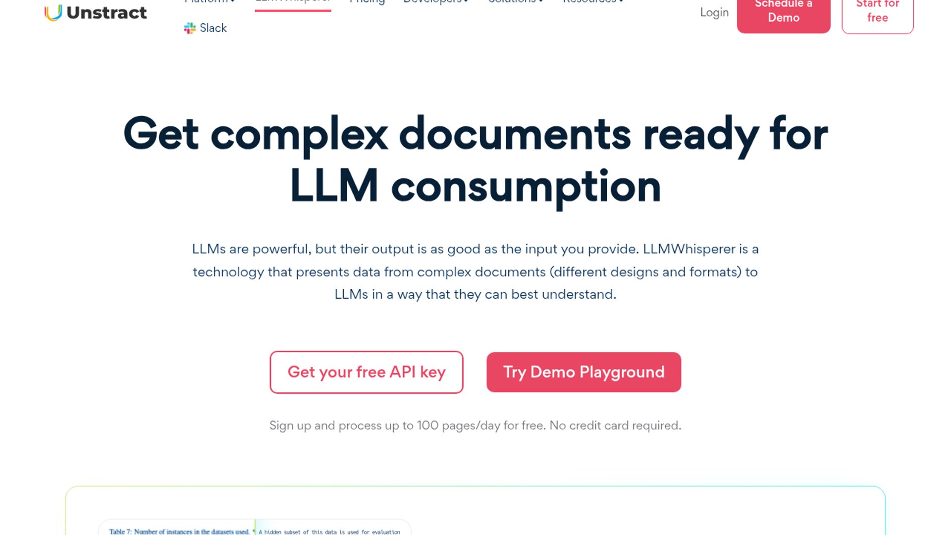 LLMWhisperer powers complex-document RAG pipelines