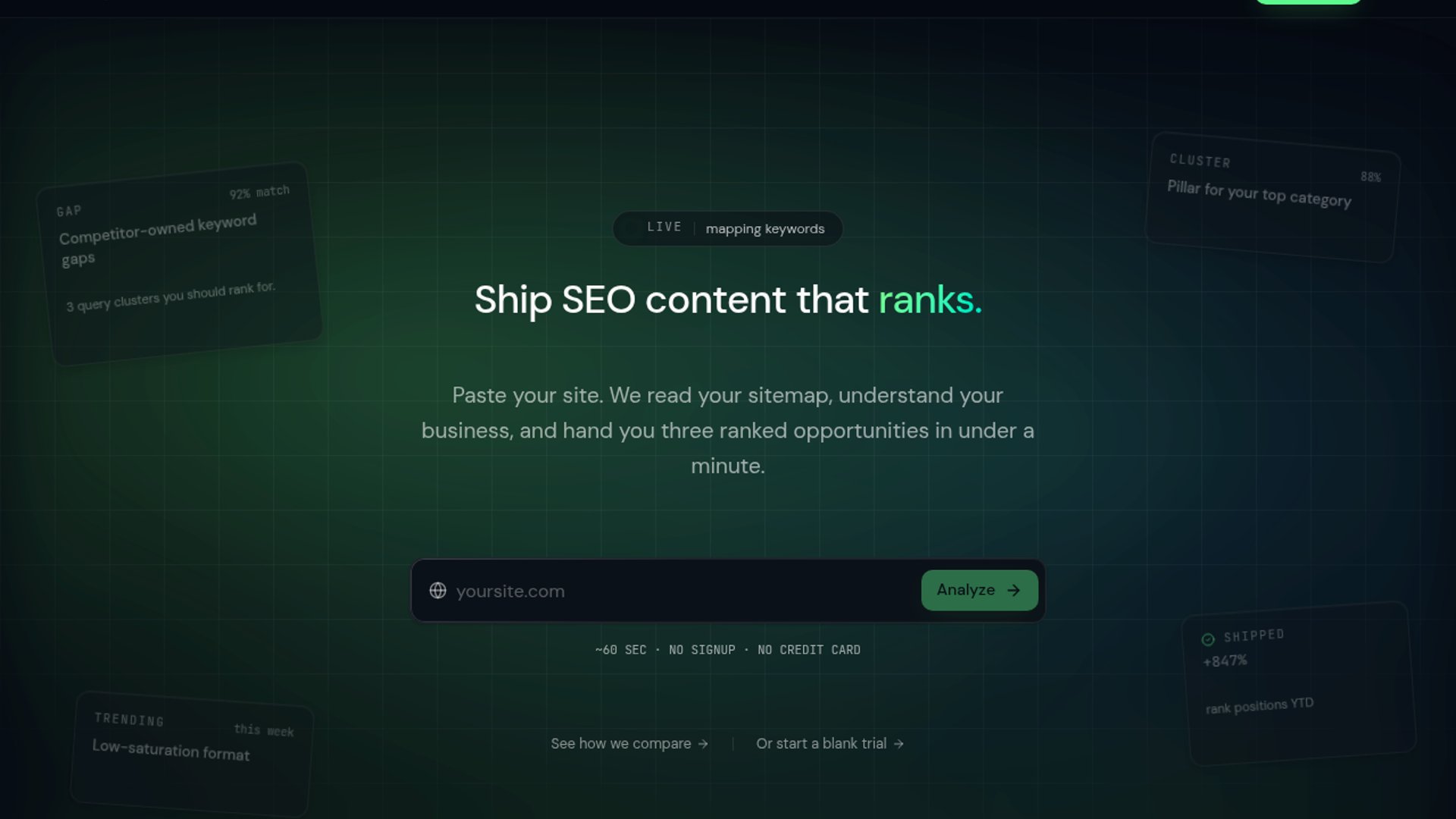 Harbor SEO launches Free-form writer