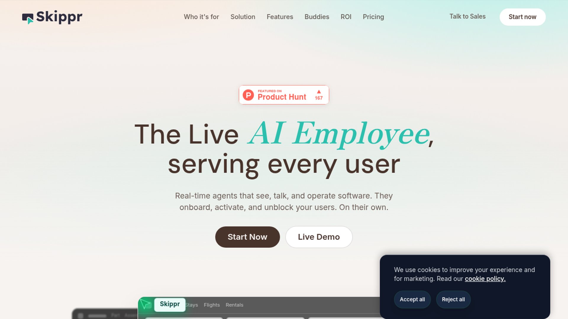 Skippr AI launches embeddable real-time agents