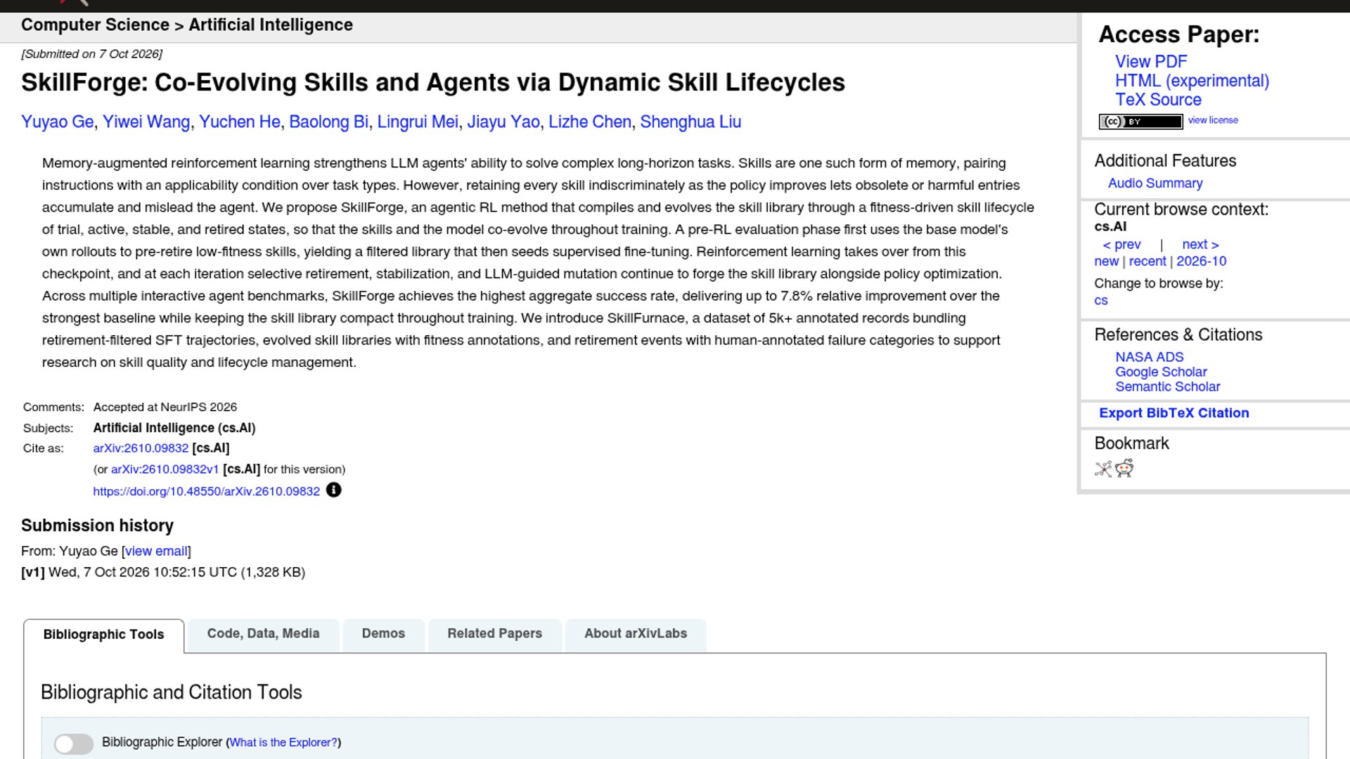 SkillForge gives agent skills lifecycles