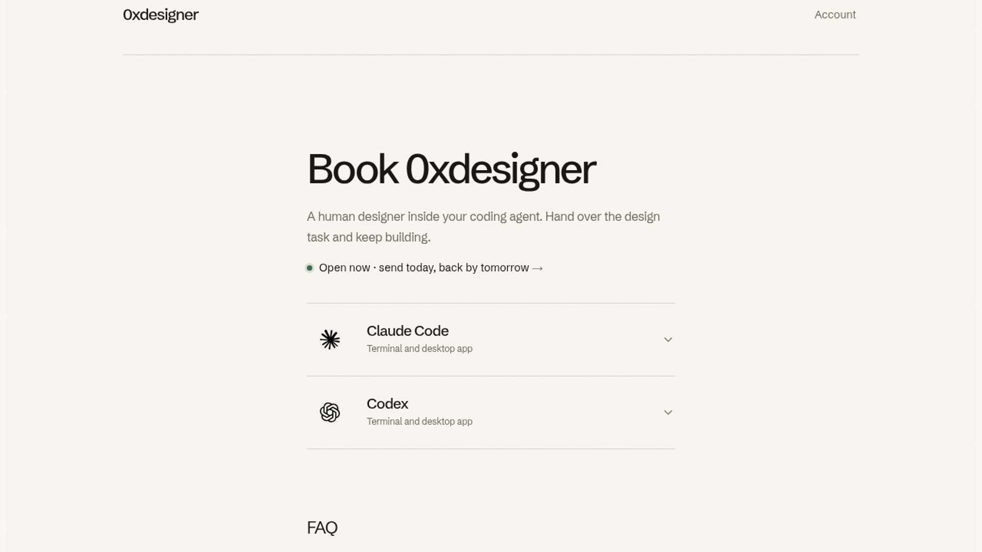 0xDesigner MCP brings human design to agents