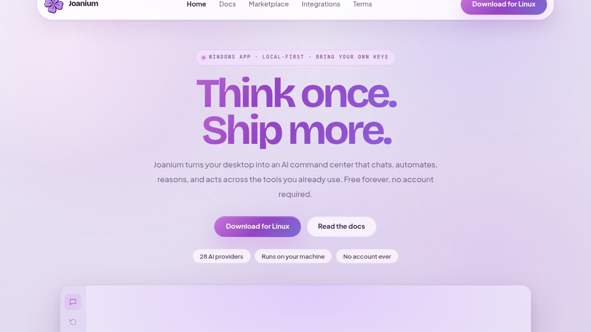 Joanium debuts local-first AI command center