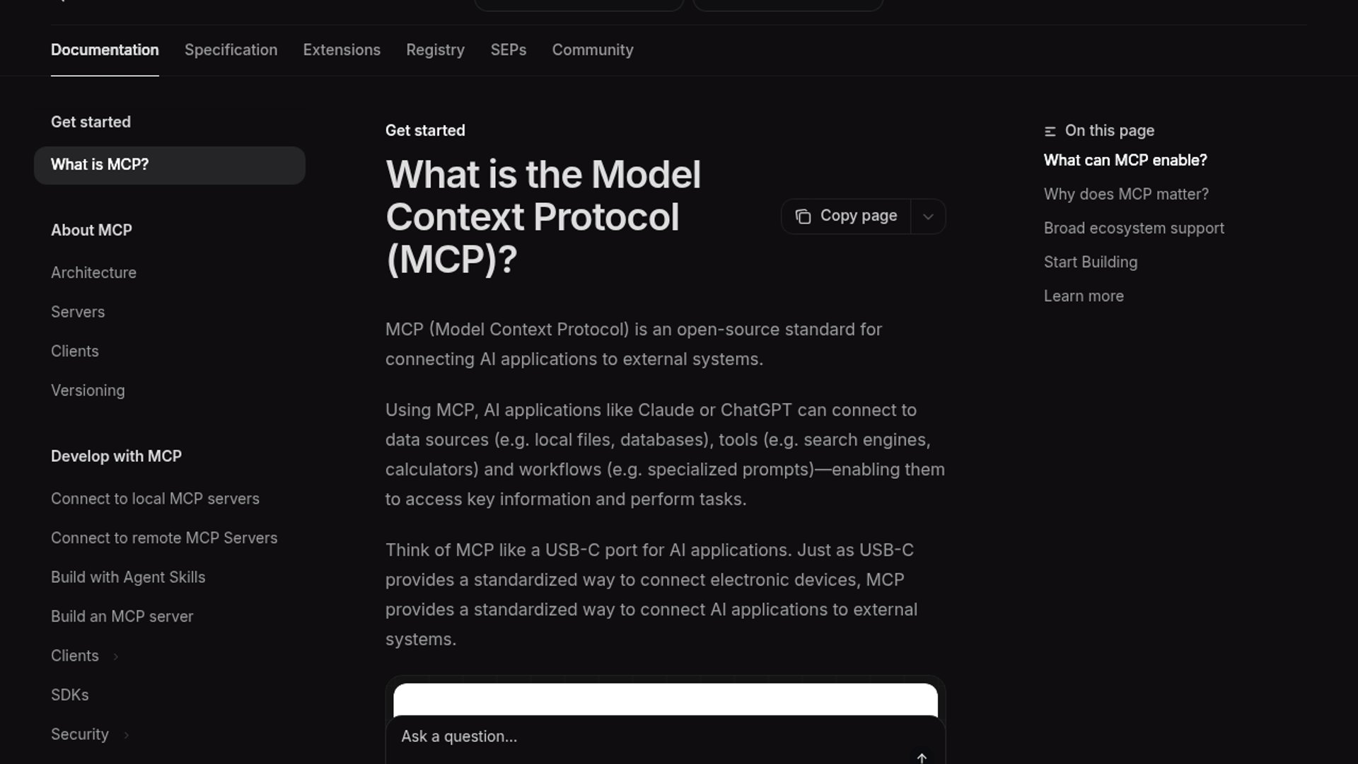 MCP adds extension for agent skills discovery