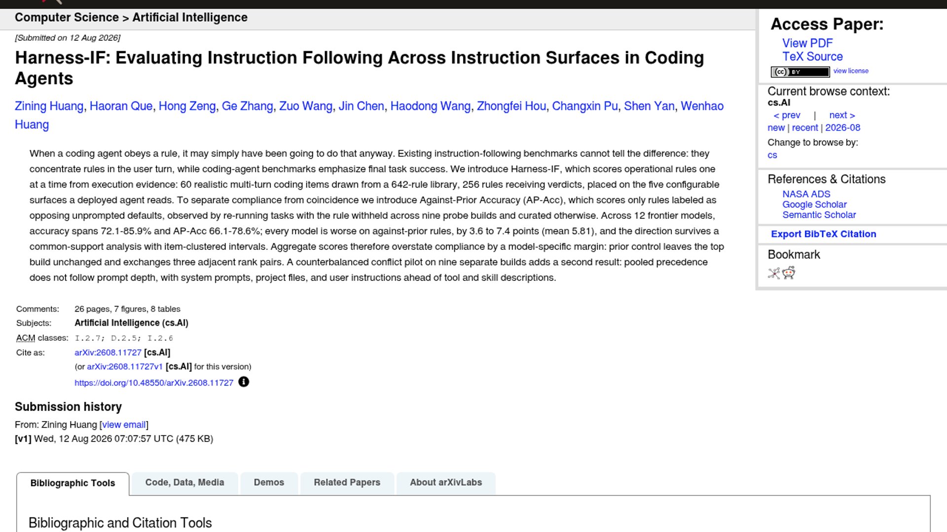 Harness-IF exposes coding agents' default bias
