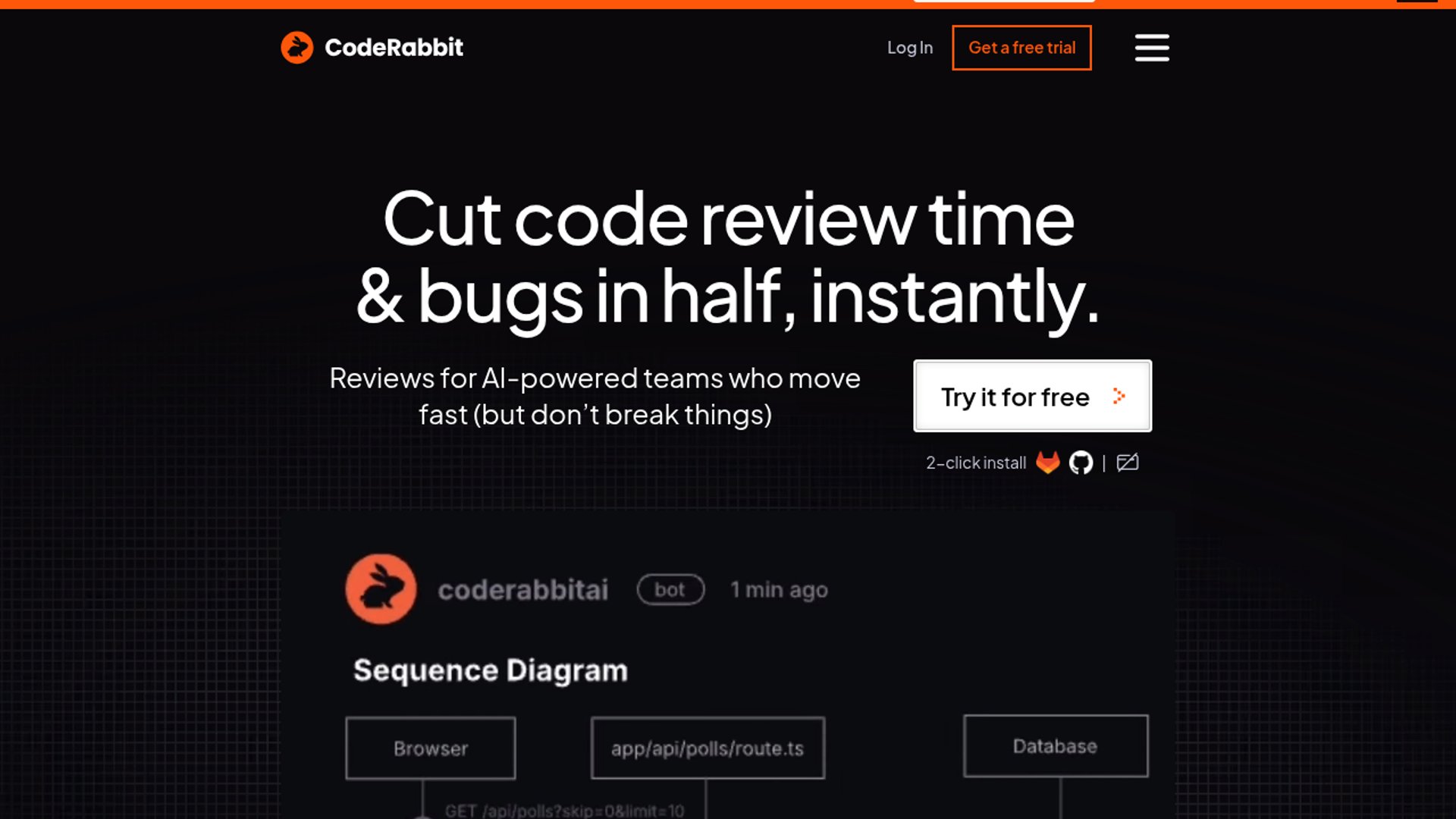 CodeRabbit spotlights large-diff review flow