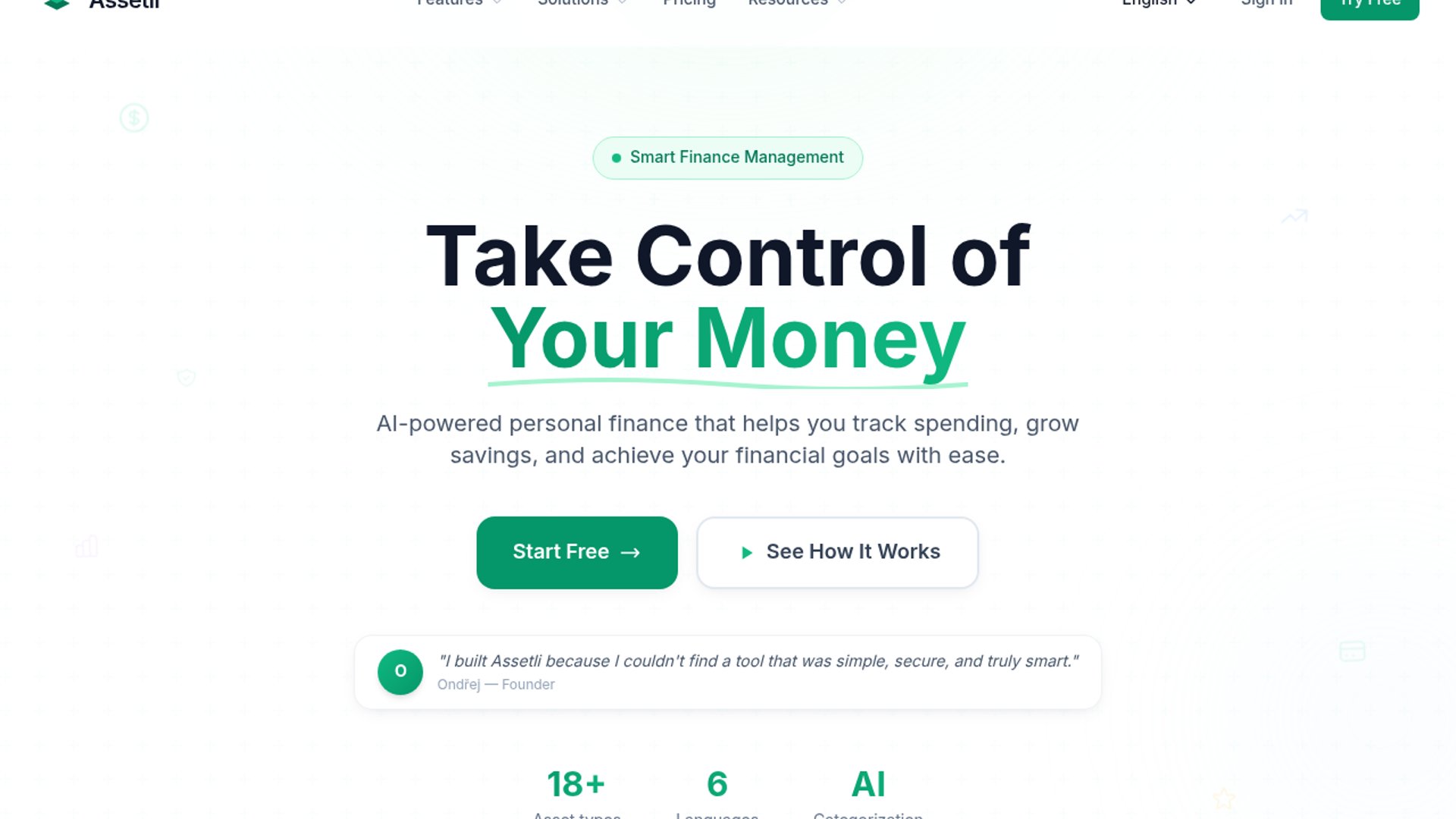 Assetli Connects Personal Finance To AI