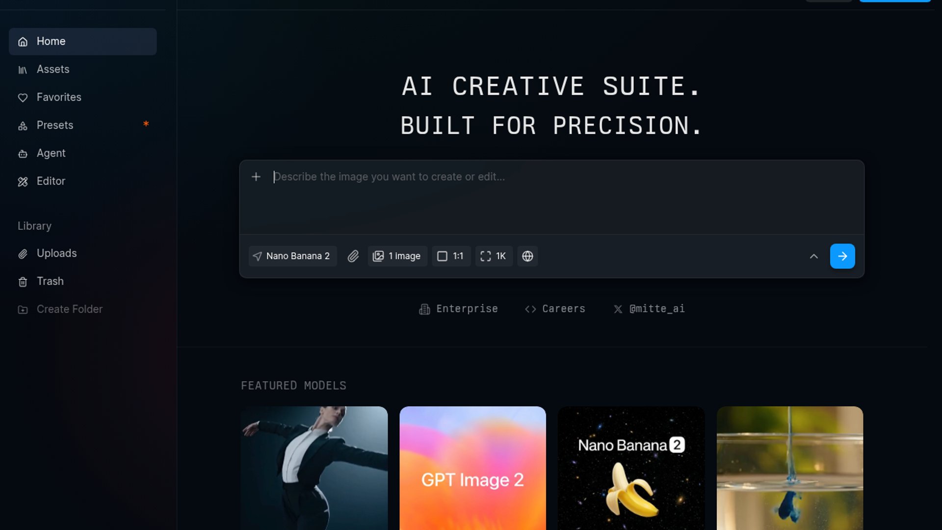 Mitte AI integrates Seedance 2, Veo 3.1
