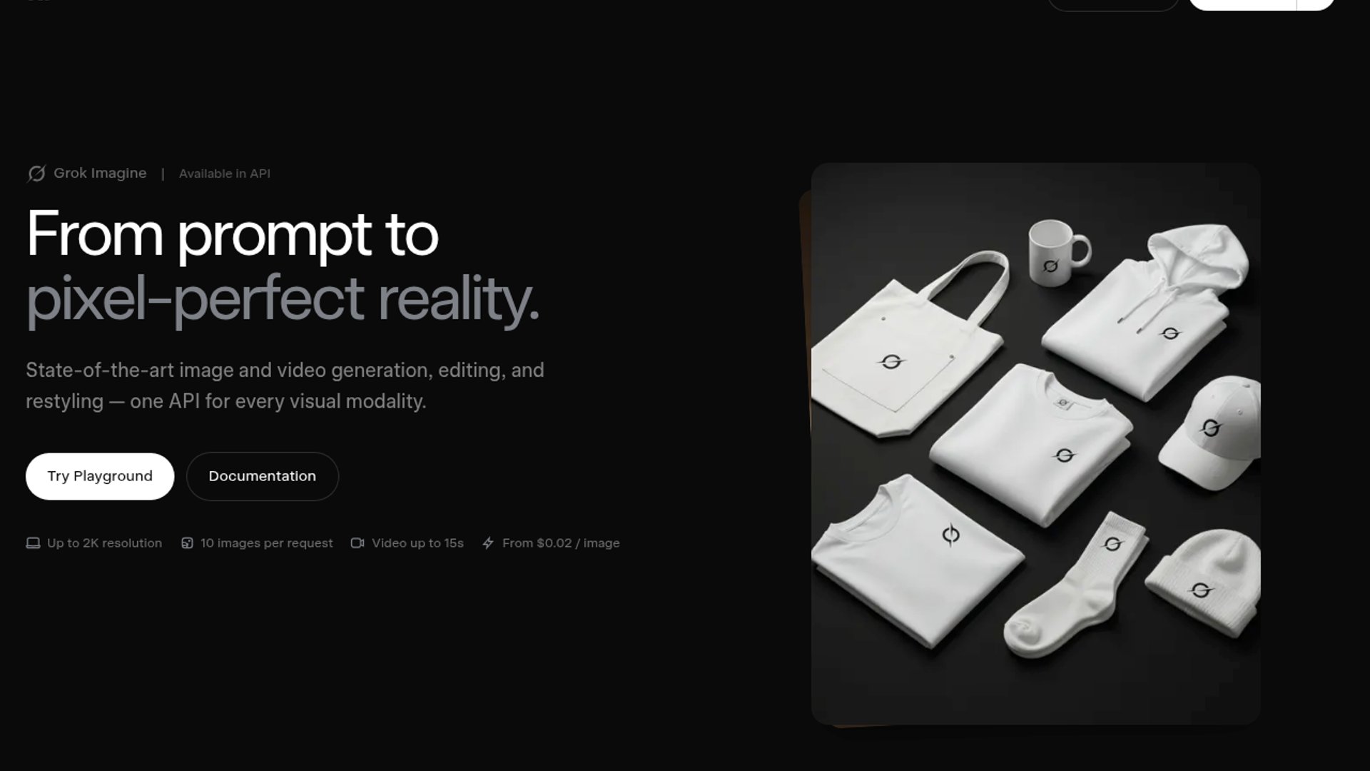 xAI launches Grok Imagine 1.5 Preview, introducing its latest generative media capabilities to the xAI API.